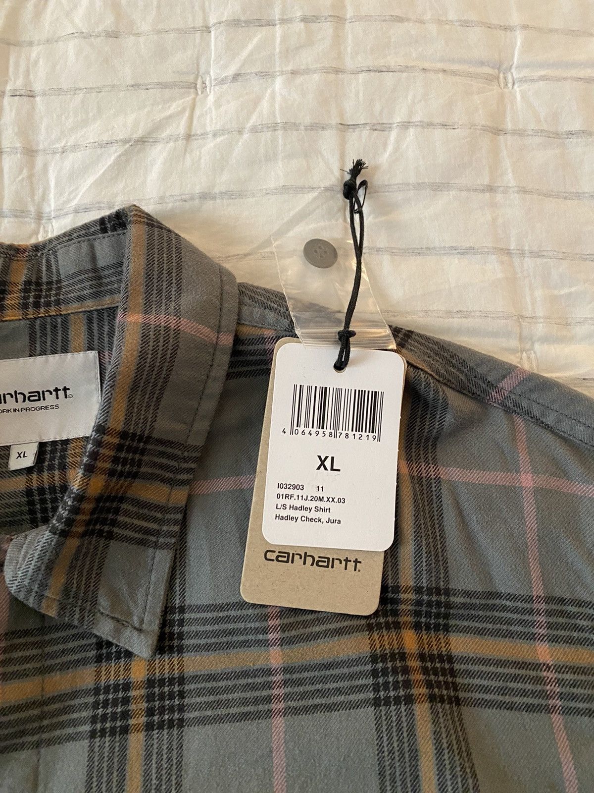 Carhartt Wip Carhartt WIP L/S Hadley Shirt XL Size US XL / EU 56 / 4 - 8 Thumbnail