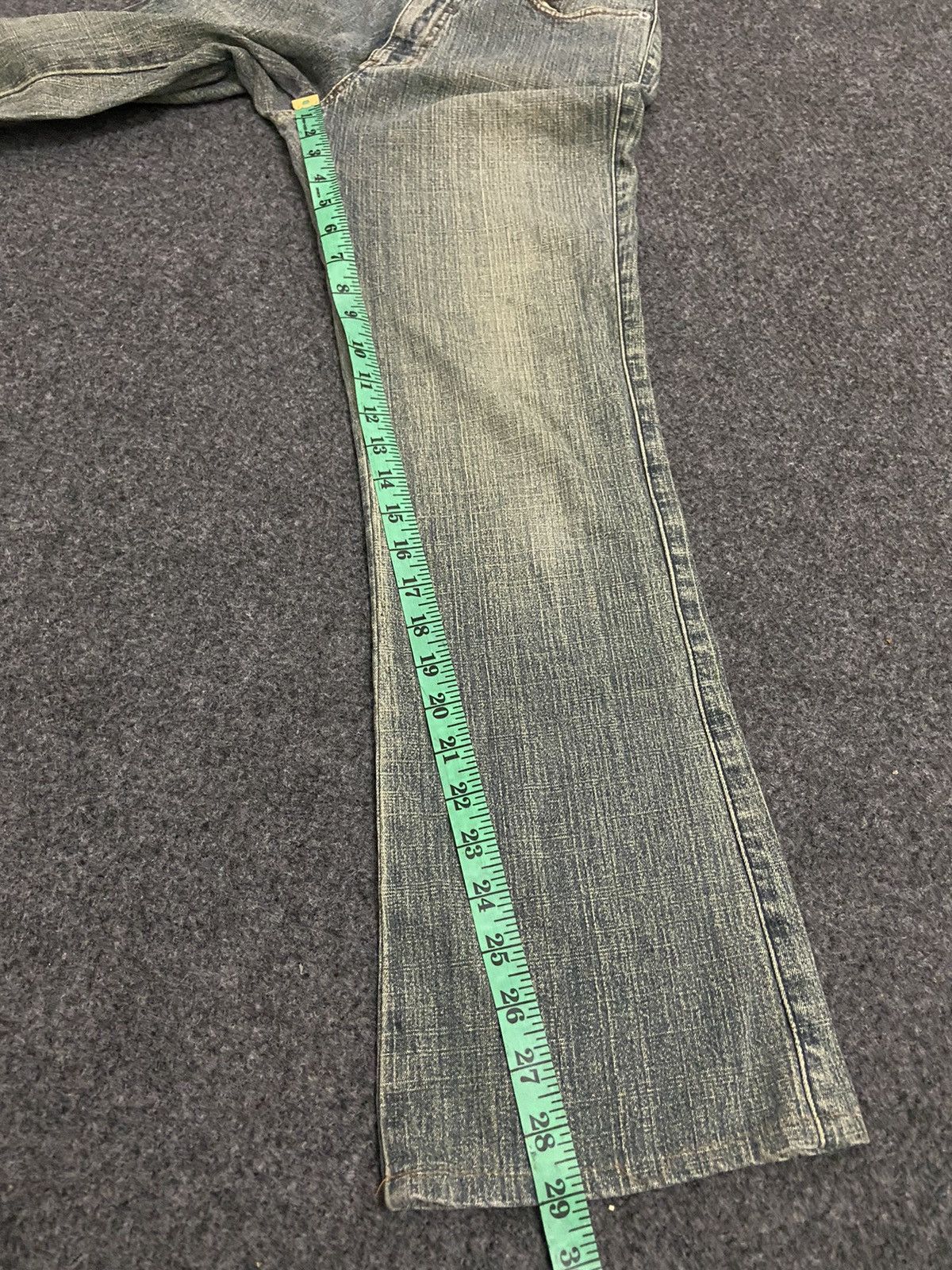 Beauty Beast × Japanese Brand × Le Grande Bleu (L.G.B.) Vintage Y2K denim pants flare Size 25" / US 0 / IT 36 - 10 Thumbnail