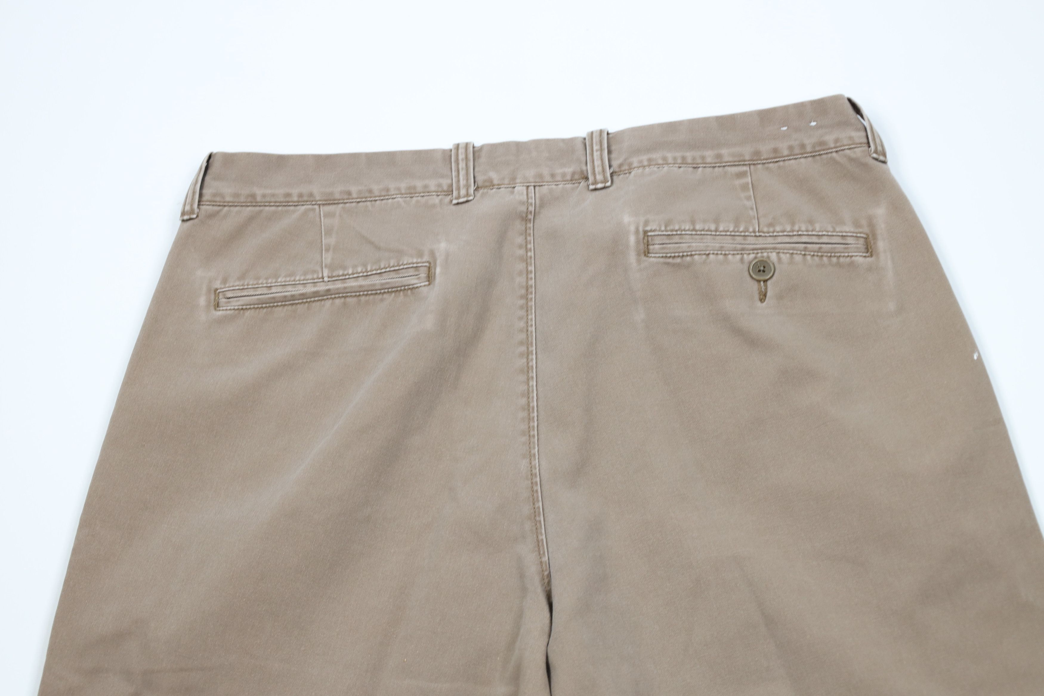 J.Crew Vintage Y2K J Crew Relaxed Wide Leg Chino Pants Brown Cotton Size US 34 / EU 50 - 11 Thumbnail