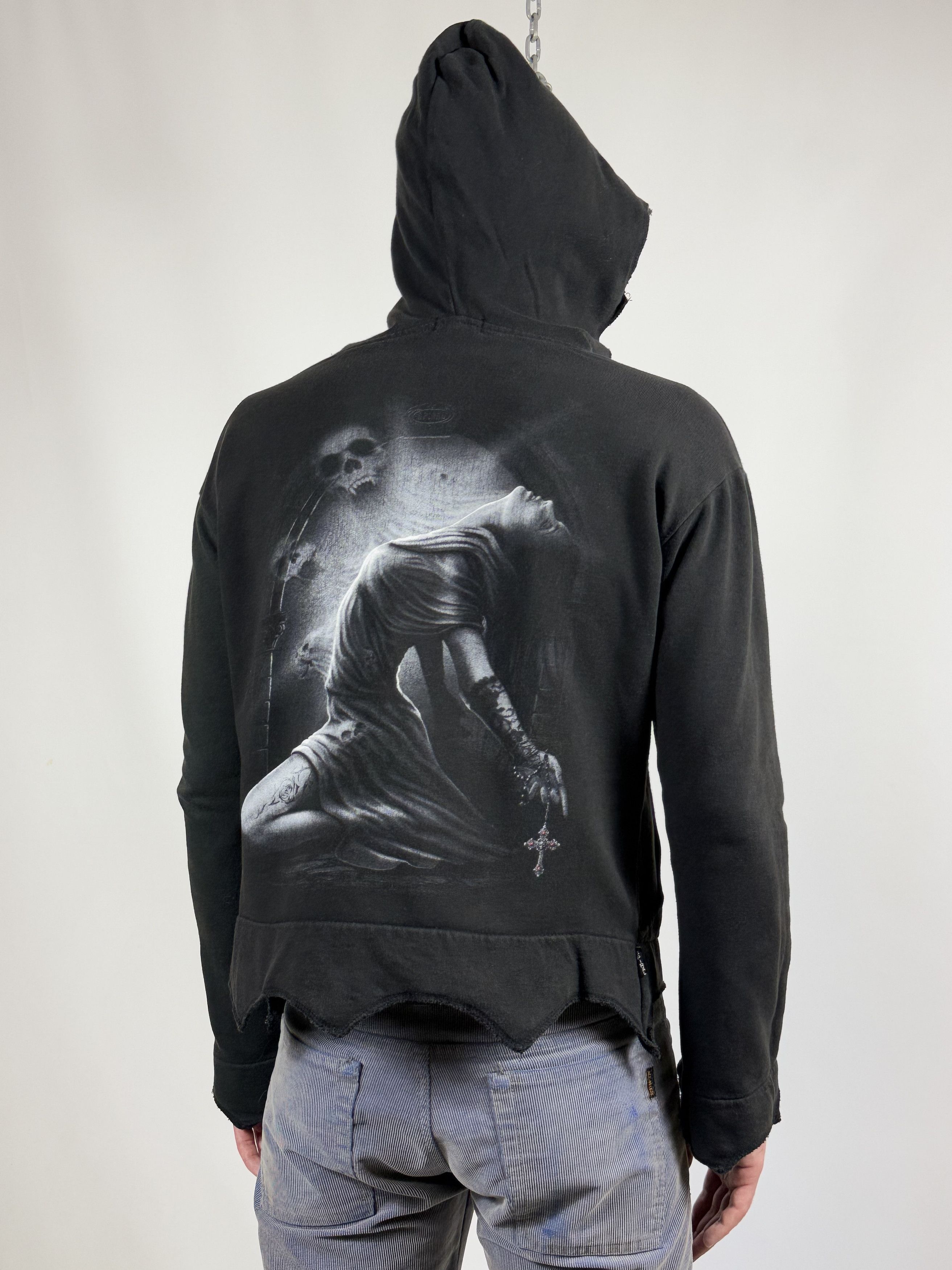 Affliction Spiral Y2k opium zip hoodie Rick Owens Size US M / EU 48-50 / 2 - 5 Thumbnail
