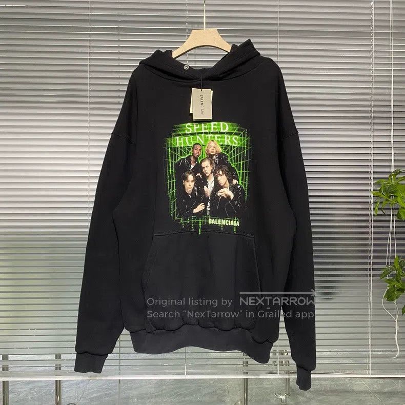 Balenciaga Balenciaga Hooded sweatshirt Size US XS / EU 42 / 0 - 1 Thumbnail