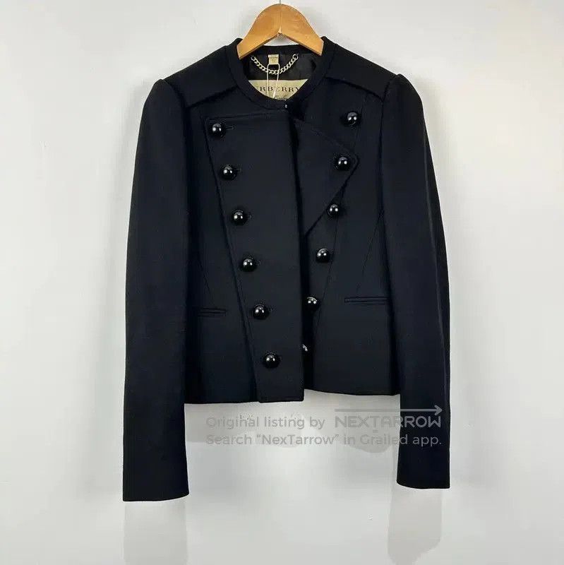 Burberry Burberry Black Wool Women's Jacket M Size. Size M / US 6-8 / IT 42-44 - 1 Thumbnail