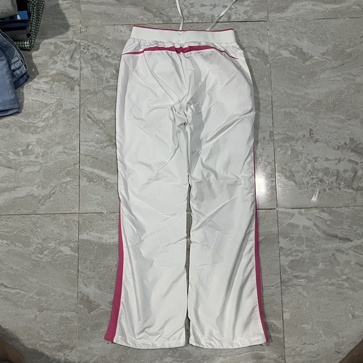 Nike Nike Women White Pink Track Pant Size 27" / US 4 / IT 40 - 2 Thumbnail