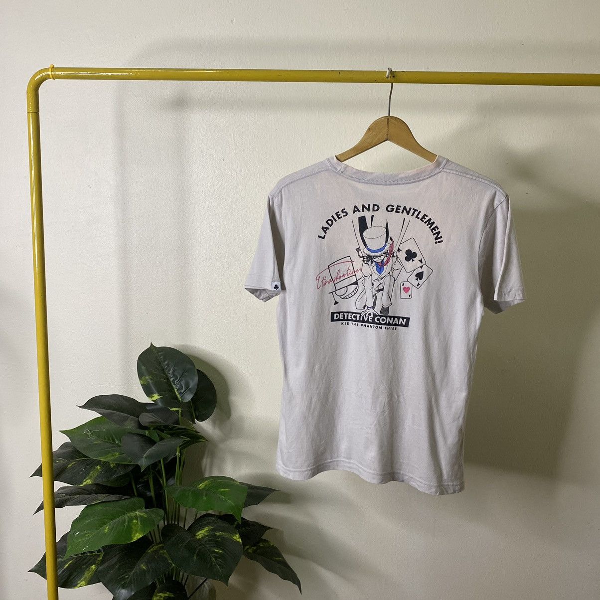 Anime × Japanese Brand × Vintage Vintage Anime Detective Conan Kid The Phantom Thief Boxy Tee Size US S / EU 44-46 / 1 - 1 Thumbnail
