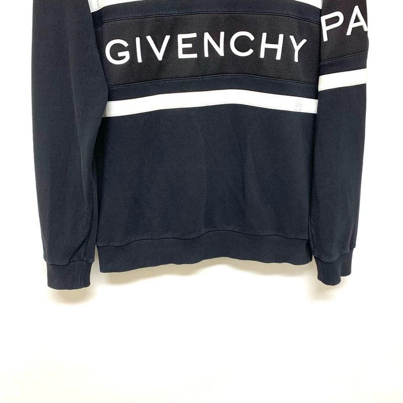 Givenchy Givenchy Black Embroidered Logo Hoodie 2506-Nextarrow Size US L / EU 52-54 / 3 - 4 Thumbnail