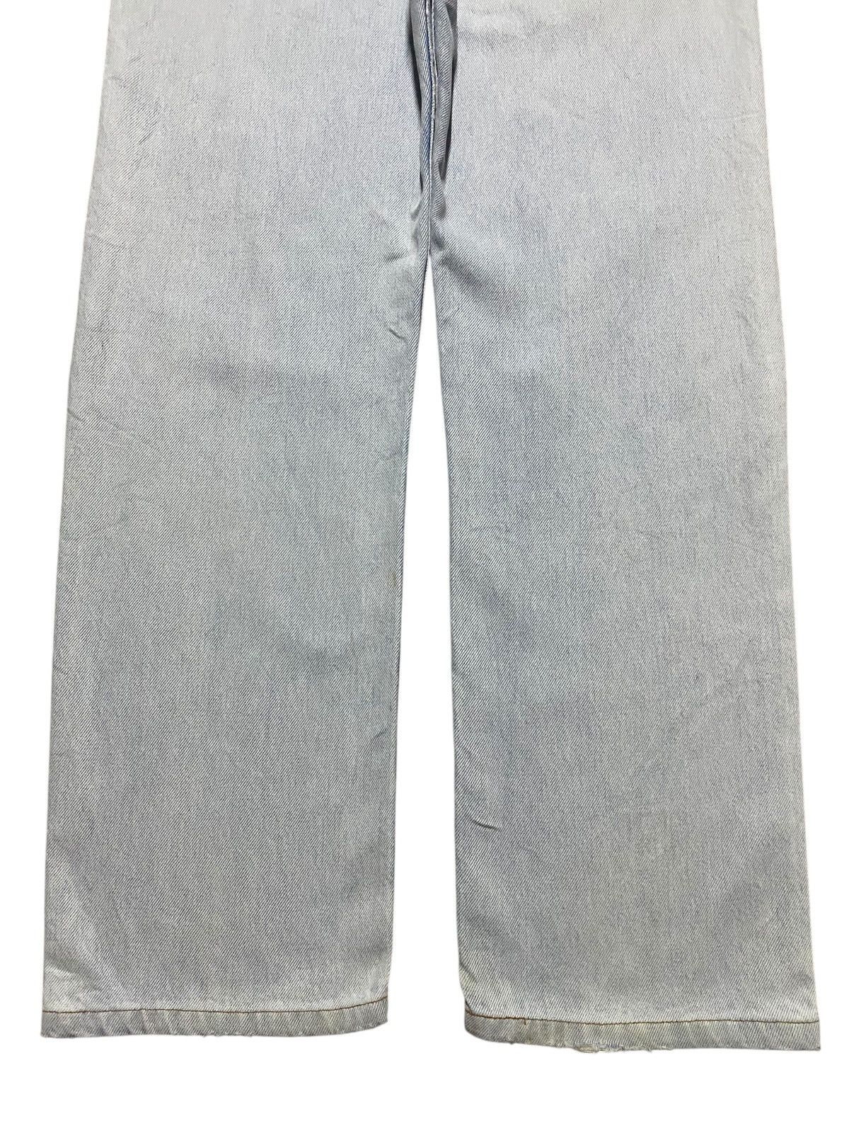Levi's Vintage Clothing Vtg Levis 501 Orange Tab Light Wash Distressed Loose Jeans Size US 30 / EU 46 - 6 Thumbnail