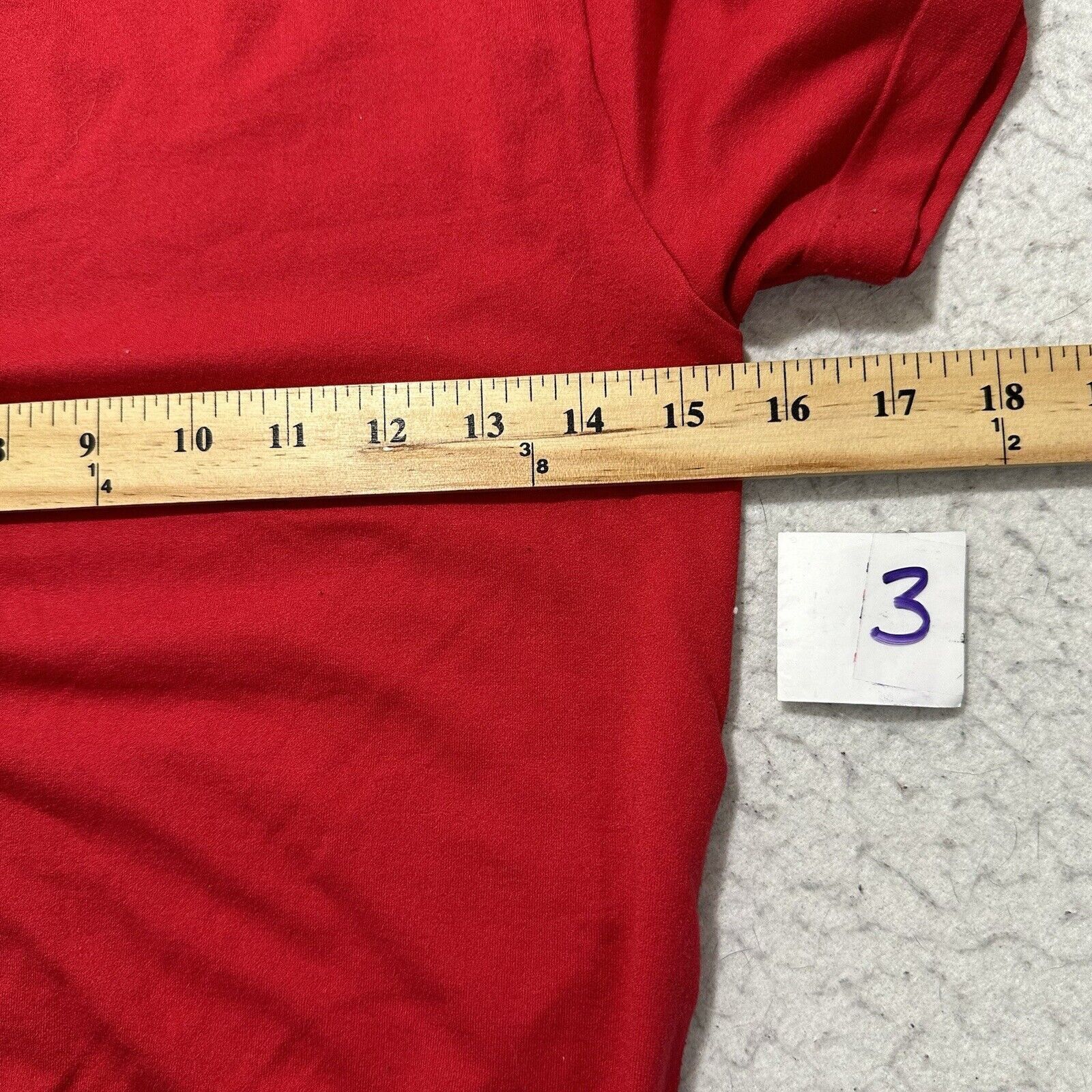 Other A New Day Large Red Lightweight Short Sleeve TShirt Baby Tee Size L / US 10 / IT 46 - 7 Thumbnail