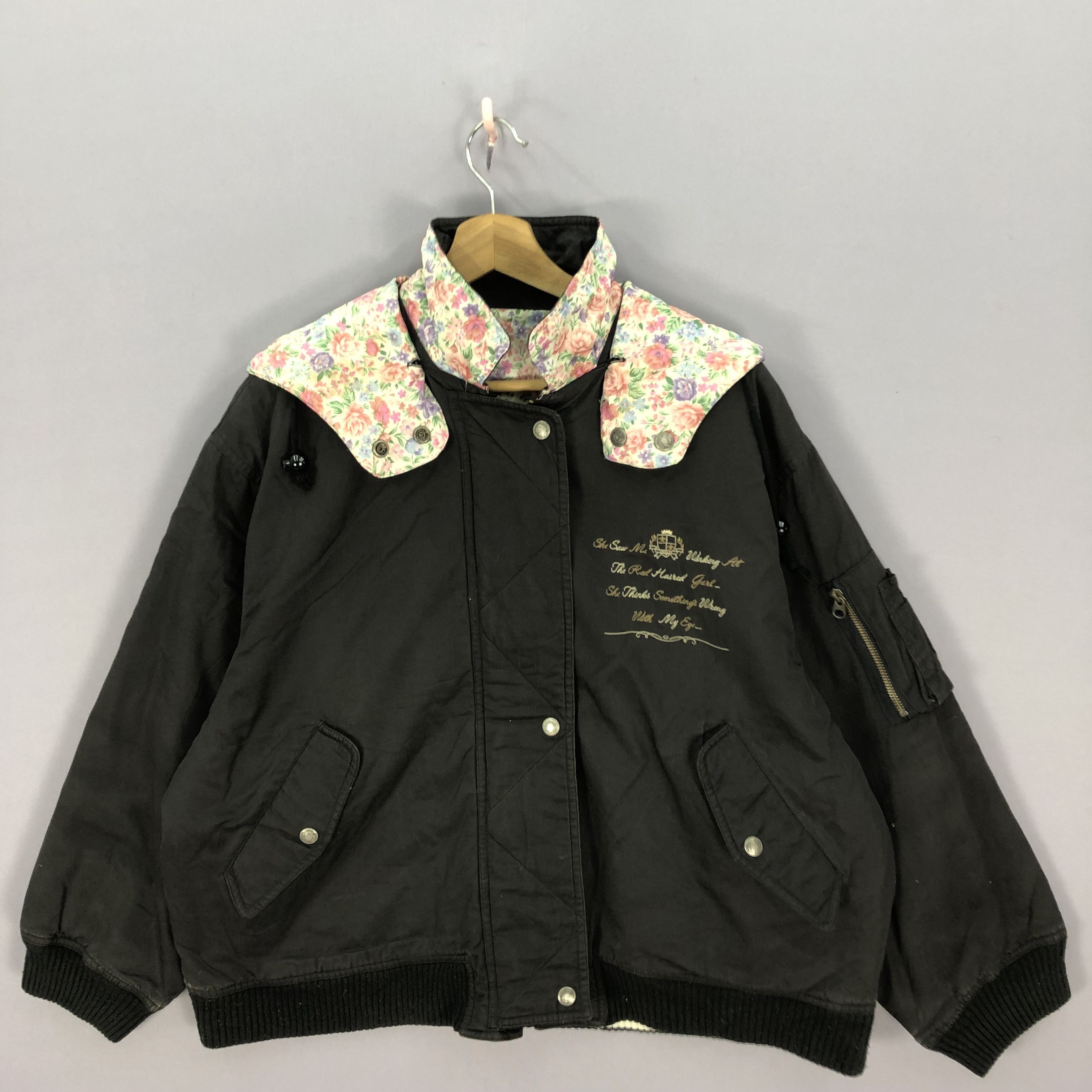 Japanese Brand × Vintage Vintage IL Suffit Riversible Bomber Varsity Jackets Size US XXL / EU 58 / 5 - 3 Thumbnail