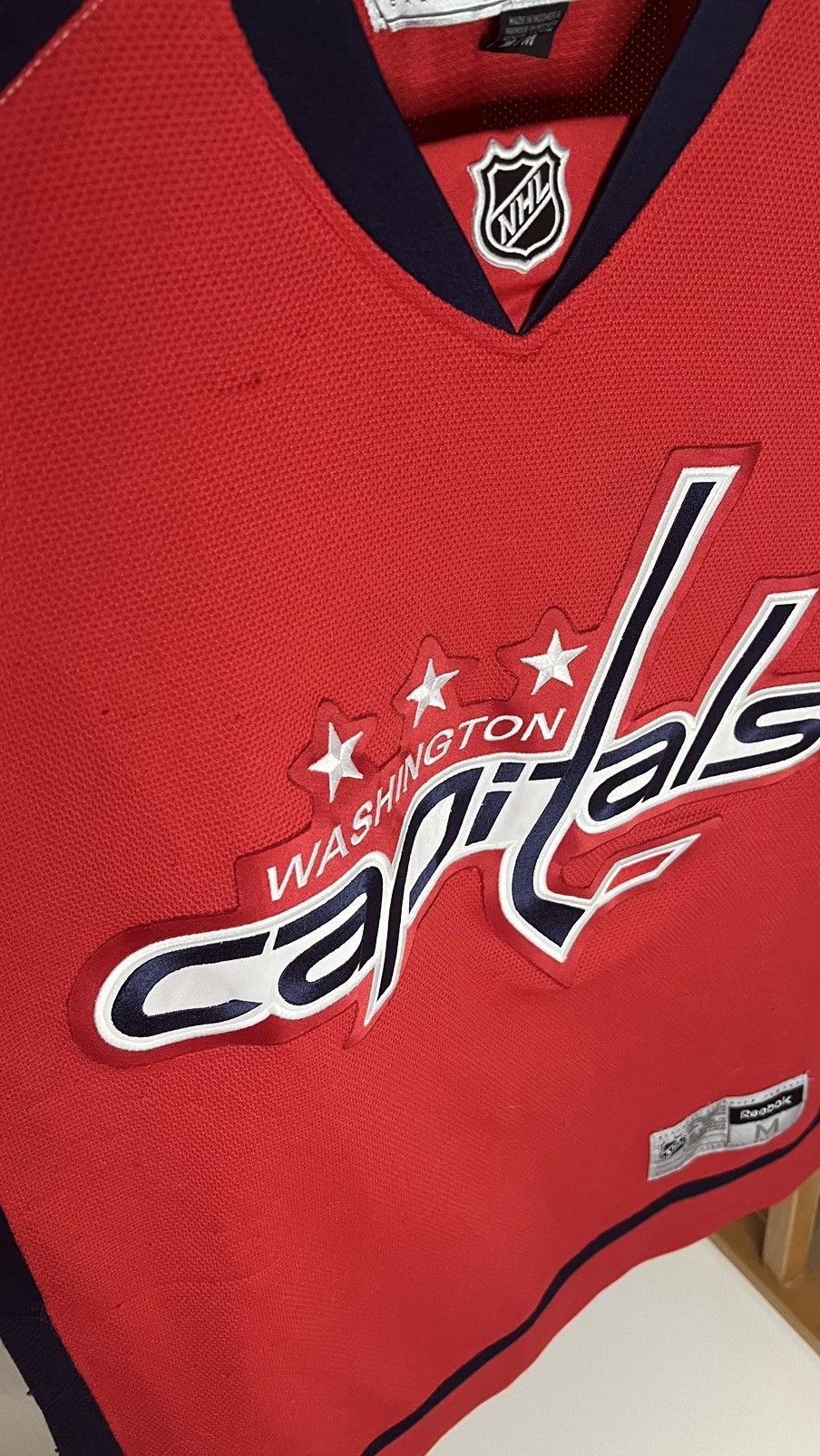 NHL × Reebok × Vintage Y2K Washington Capitals NHL Reebok jersey Size US L / EU 52-54 / 3 - 3 Thumbnail