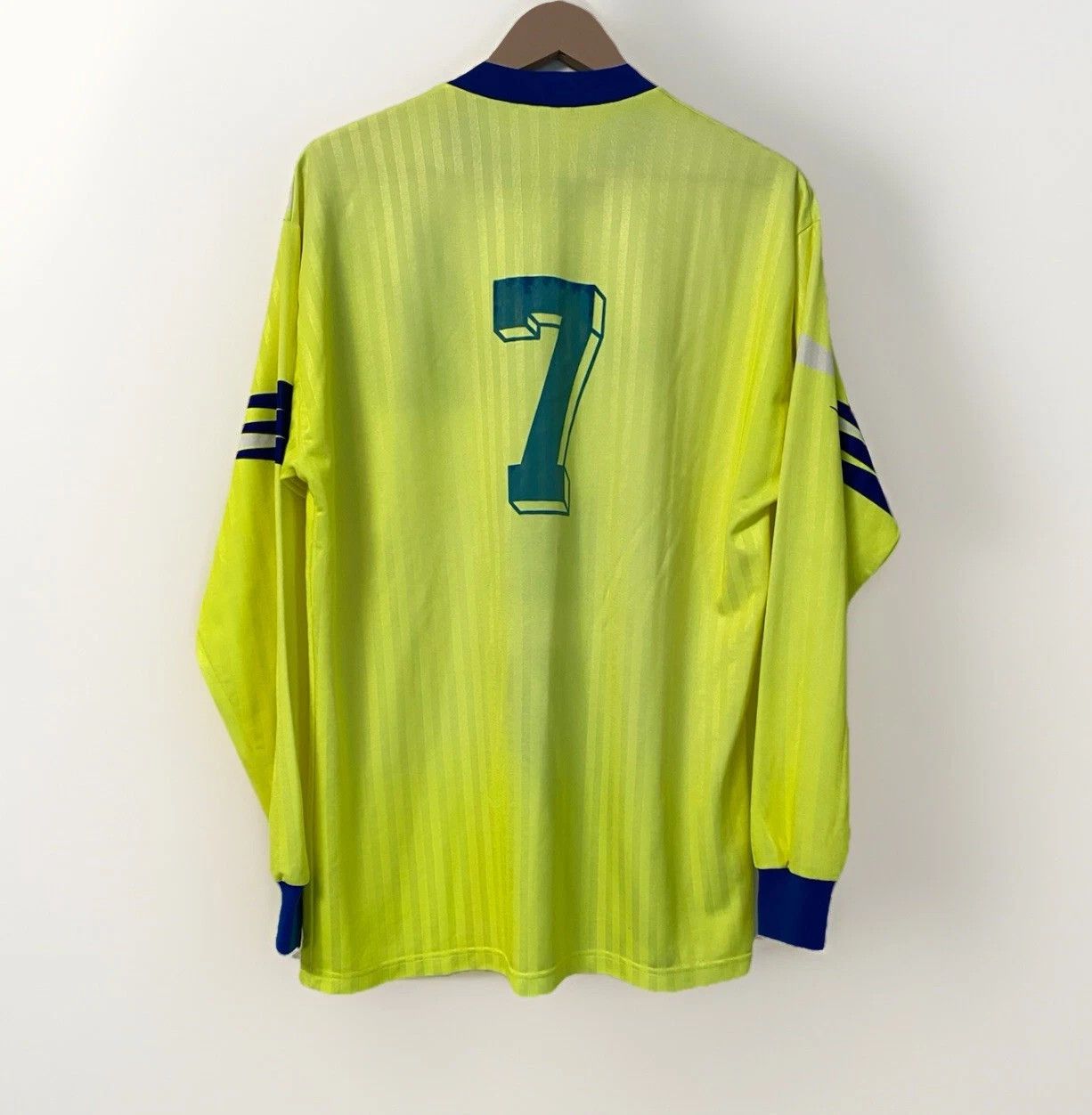 Vintage Vintage 1990s Erima Soccer Football Jersey Long Sleeve Bloke Size US XL / EU 56 / 4 - 2 Thumbnail