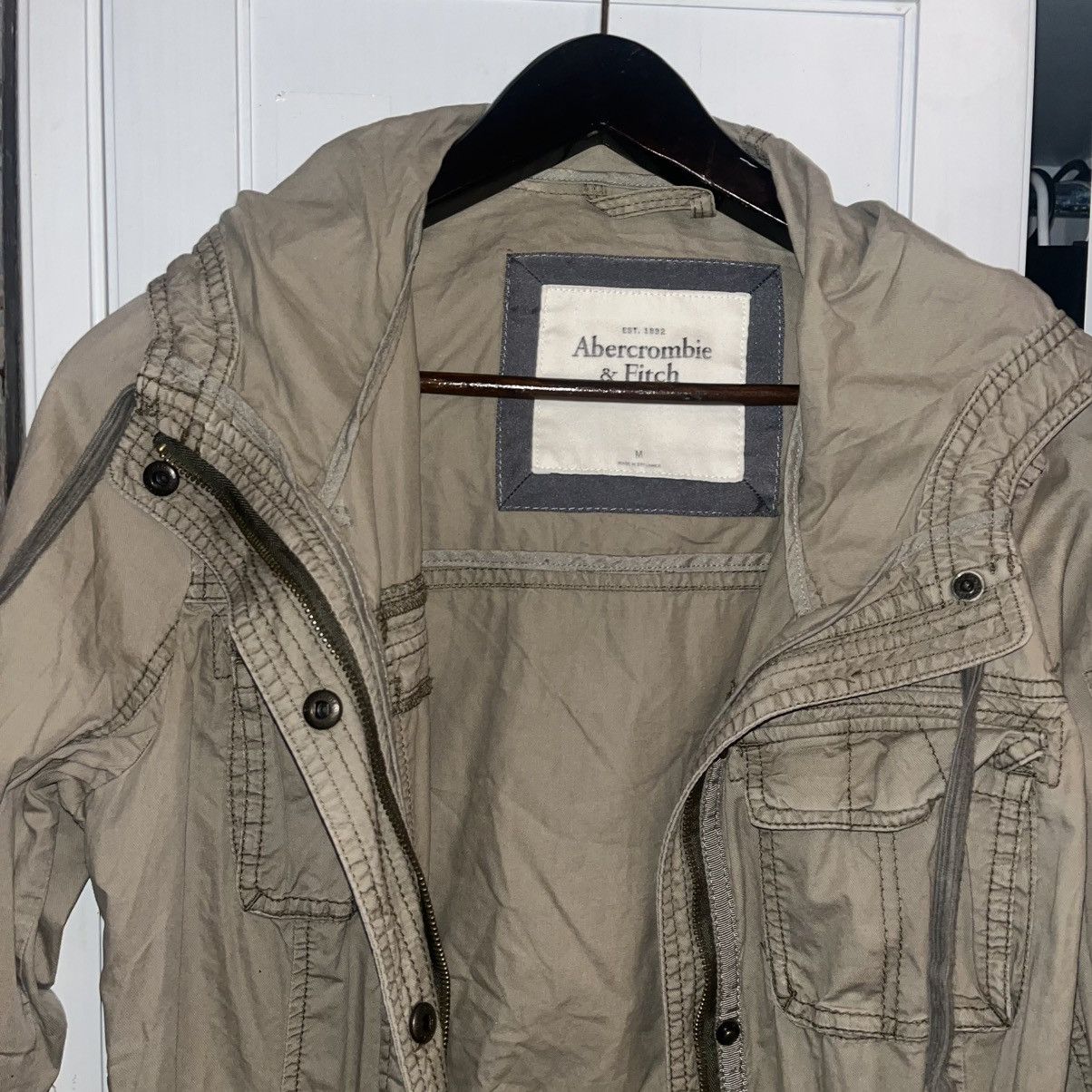 Abercrombie & Fitch Abercrombie & Fitch Tan Utility Jacket size M Size M / US 6-8 / IT 42-44 - 4 Thumbnail