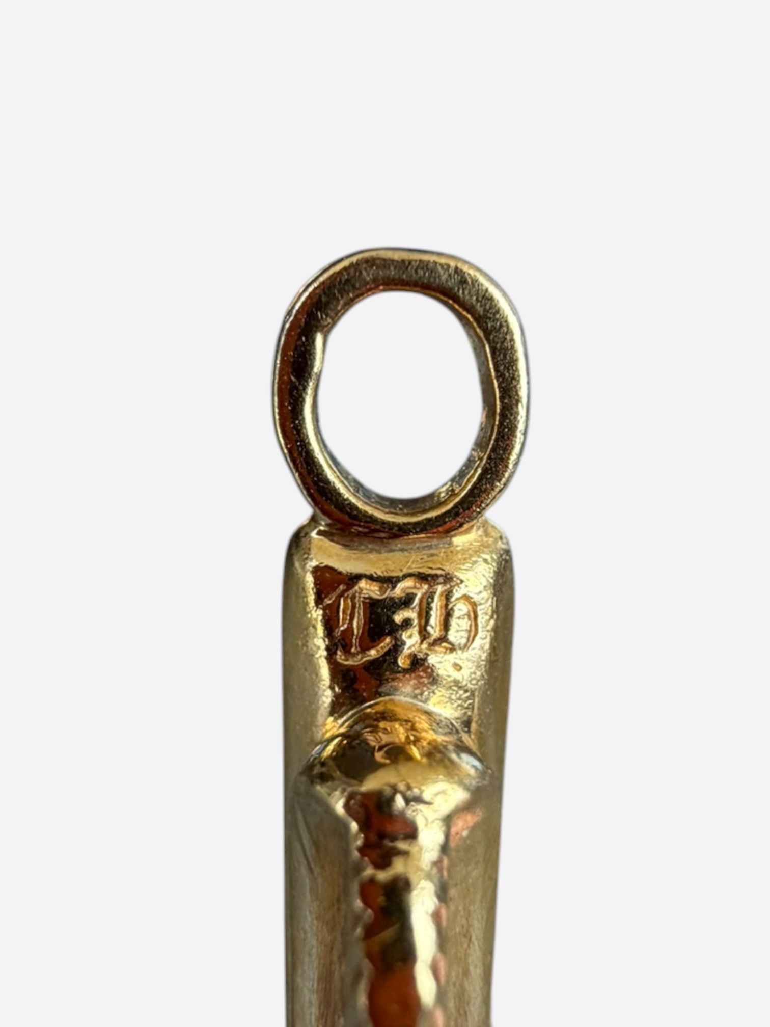 Chrome Hearts Chrome Hearts 22K Yellow Gold Feather Pendant Size ONE SIZE - 4 Thumbnail