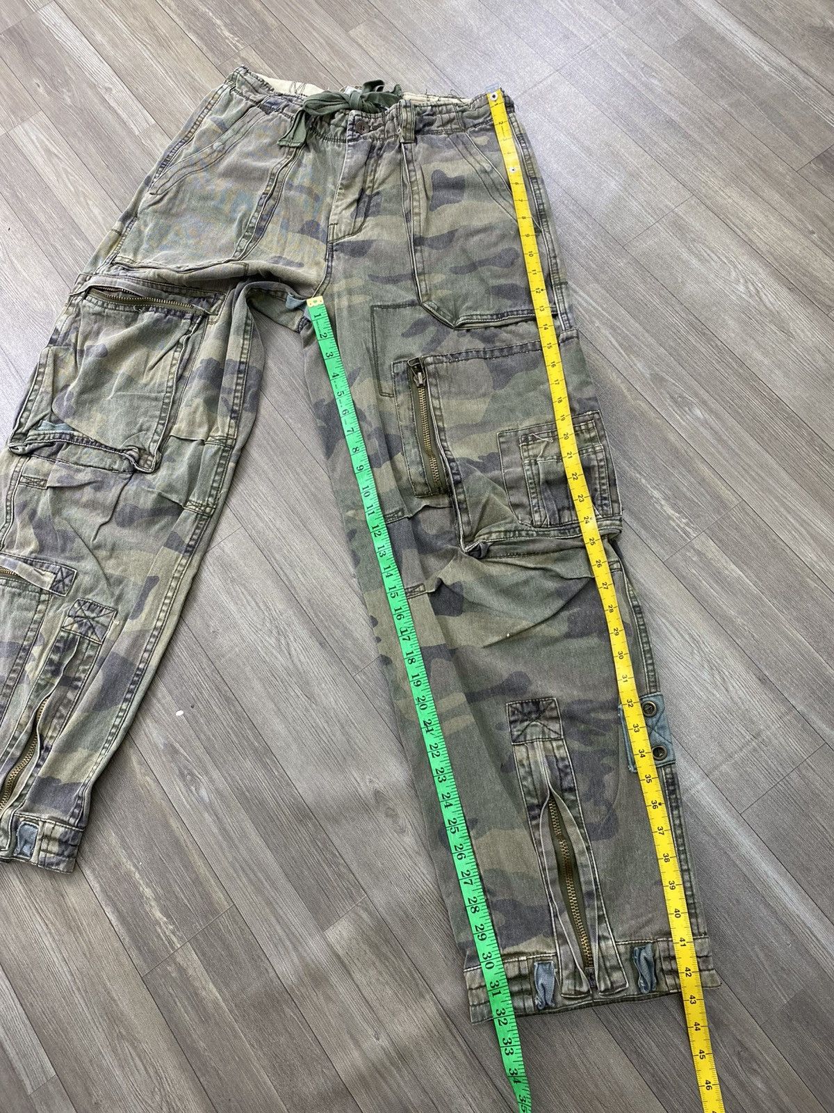 Hysteric Glamour 2000s Abercrombie & Fitch Punk Lgb Military Bondage Pants Size US 33 - 18 Thumbnail