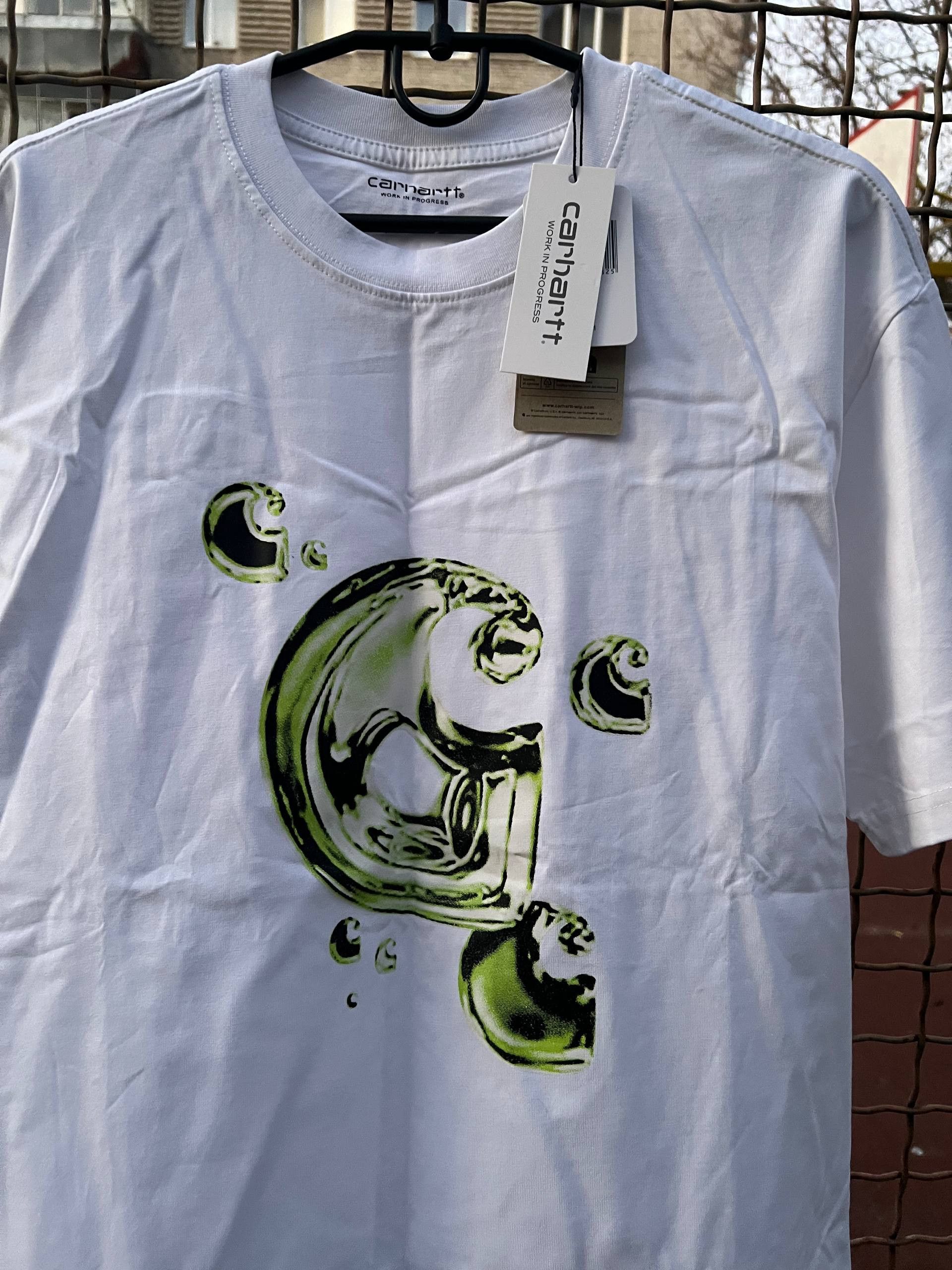 Carhartt Carhartt Big Logo T-Shirt White | NWT Mens L Size US L / EU 52-54 / 3 - 2 Thumbnail