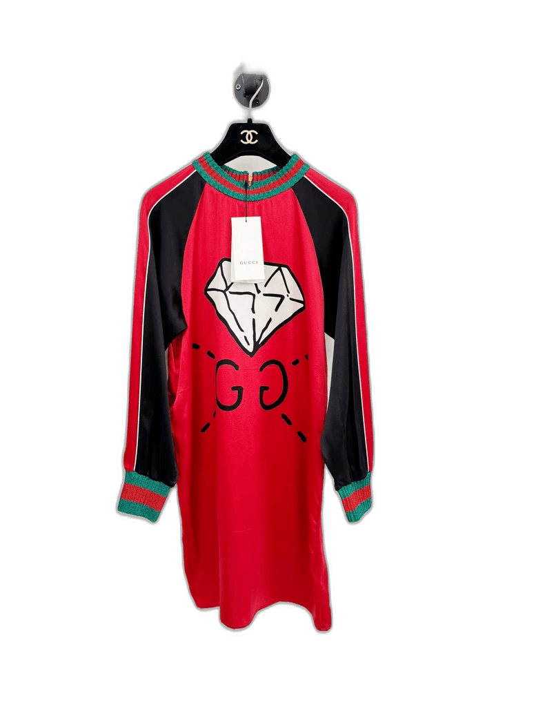 Gucci Gucci Silk Dress with Tag, Xs Size Size XS / US 0-2 / IT 36-38 - 1 Thumbnail