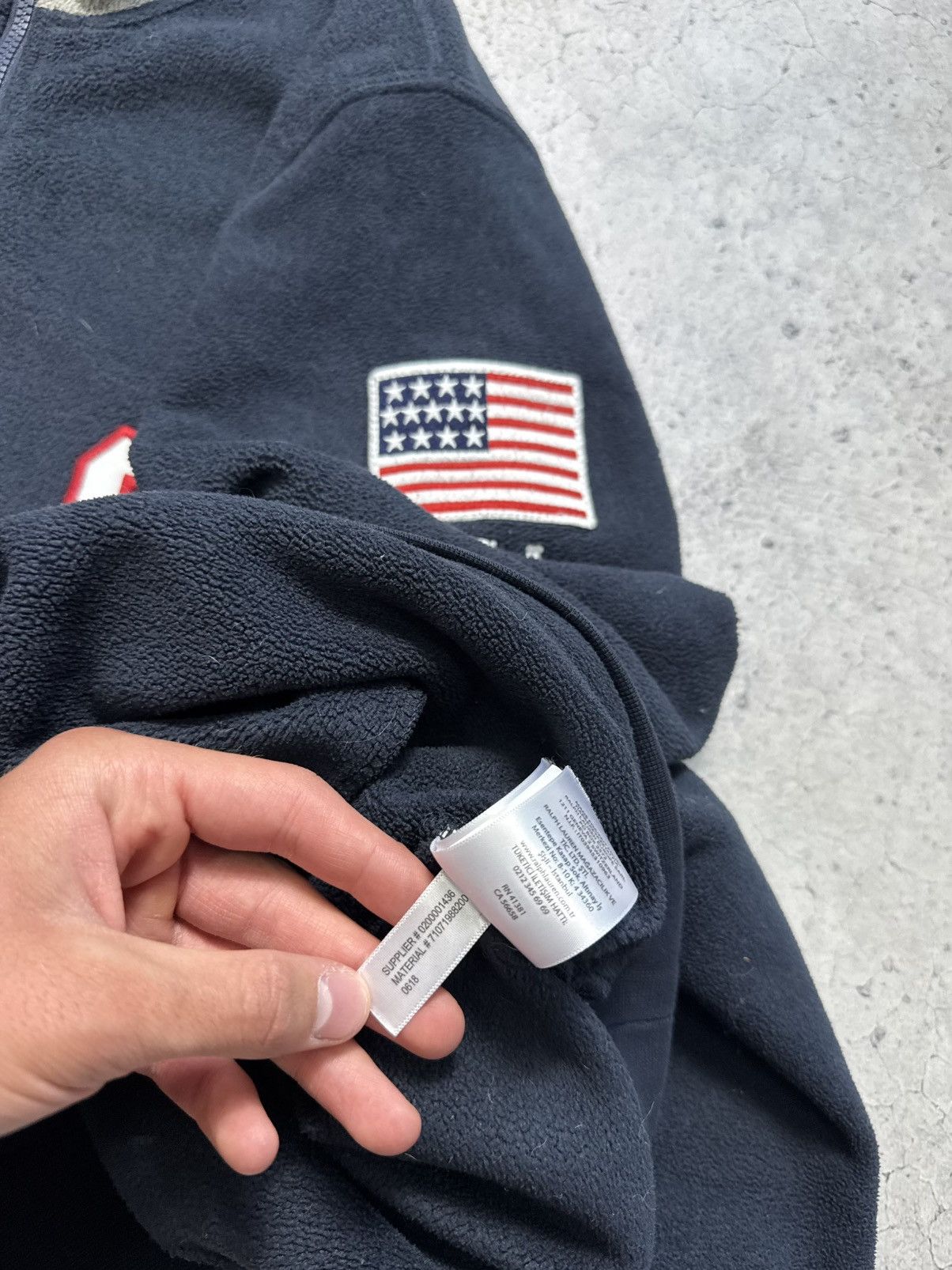 Polo Ralph Lauren Polo Ralph Lauren USA Fleece Jacket Big Logo PRL Y2K Size US L / EU 52-54 / 3 - 10 Thumbnail