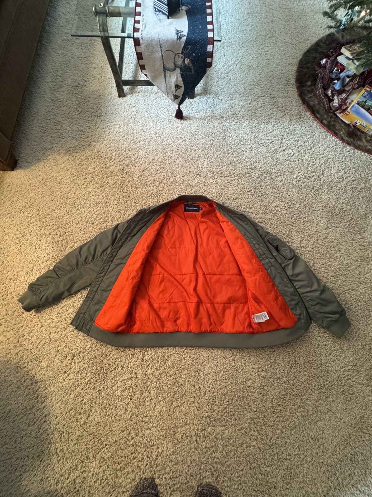 Calvin Klein Calvin Klein Padded Bomber Jacket Olive Size US L / EU 52-54 / 3 - 4 Thumbnail