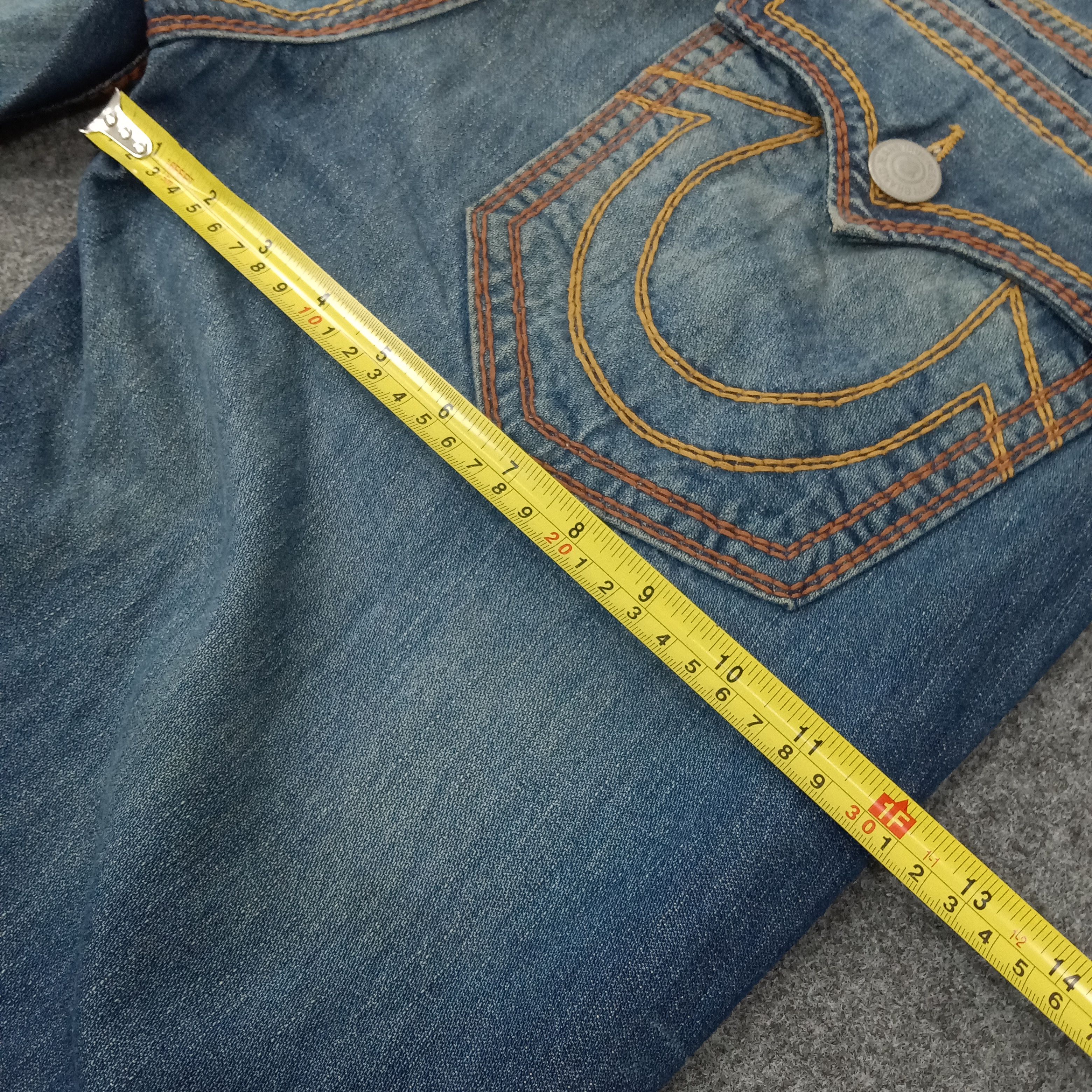 True Religion True Religion American Denim Jeans C258N5 Size US 37 - 12 Thumbnail