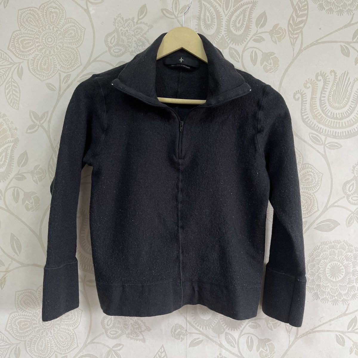 Stone Island × Vintage Vintage Stone Island Denim Knitwear Autumn 2004 Size US XL / EU 56 / 4 - 1 Thumbnail