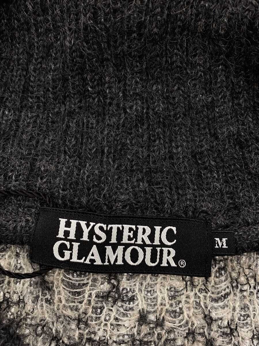 Hysteric Glamour Hysteric Glamour Snow Skul Jacquard Mohair Cadigan Grey Size US M / EU 48-50 / 2 - 3 Thumbnail