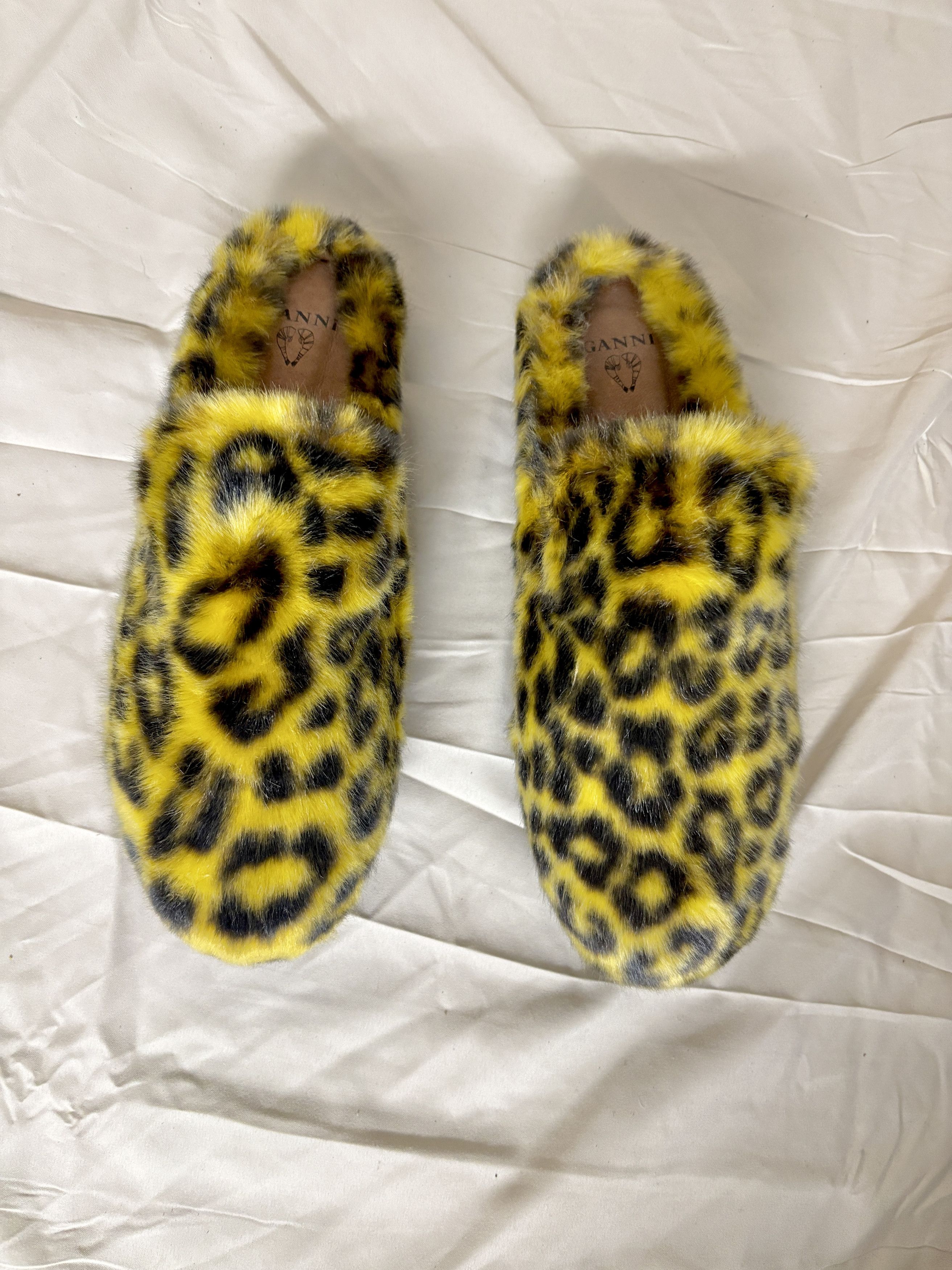 Ganni Ganni fur slides Size US 11 / IT 41 - 4 Thumbnail