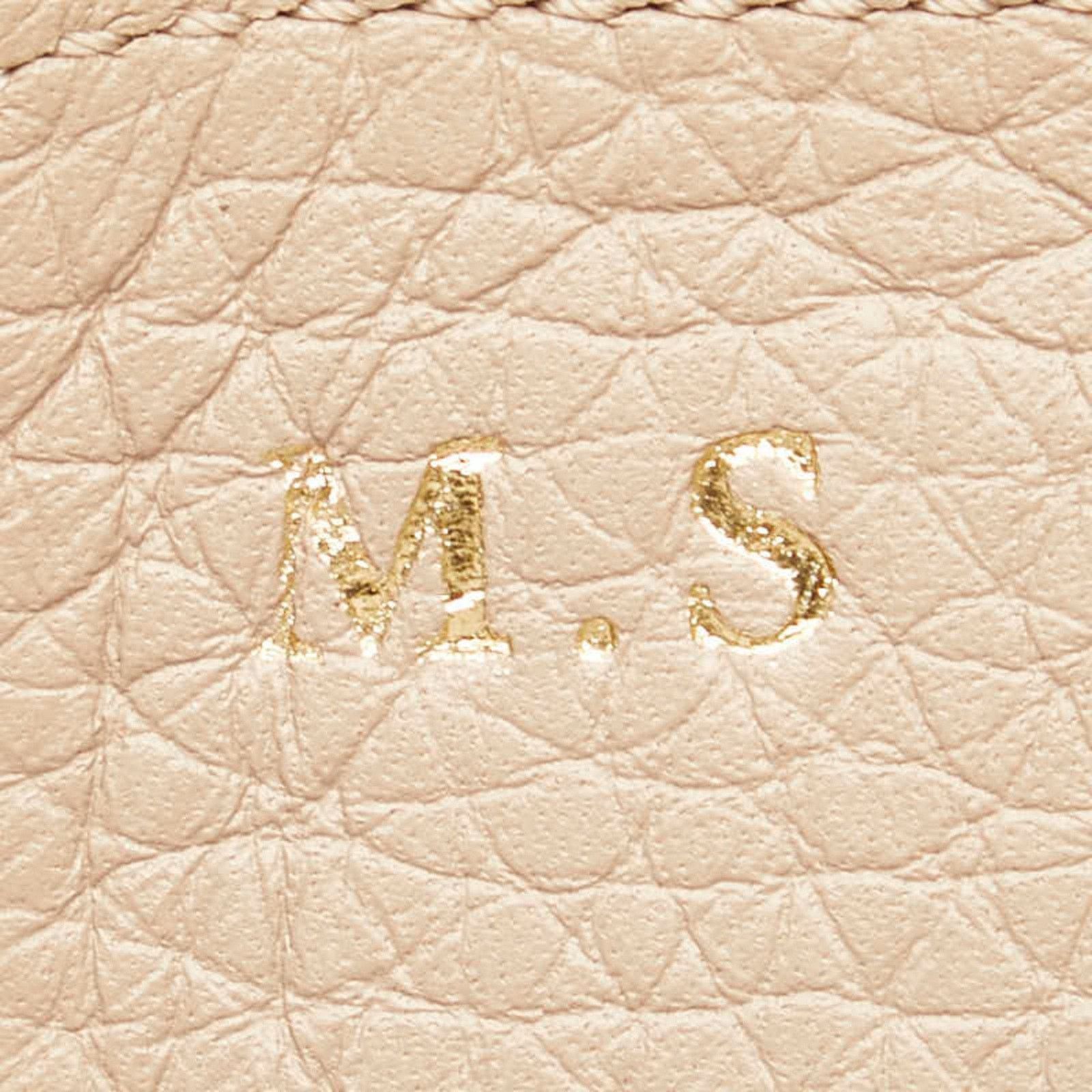 Louis Vuitton Brown Leather Capucines