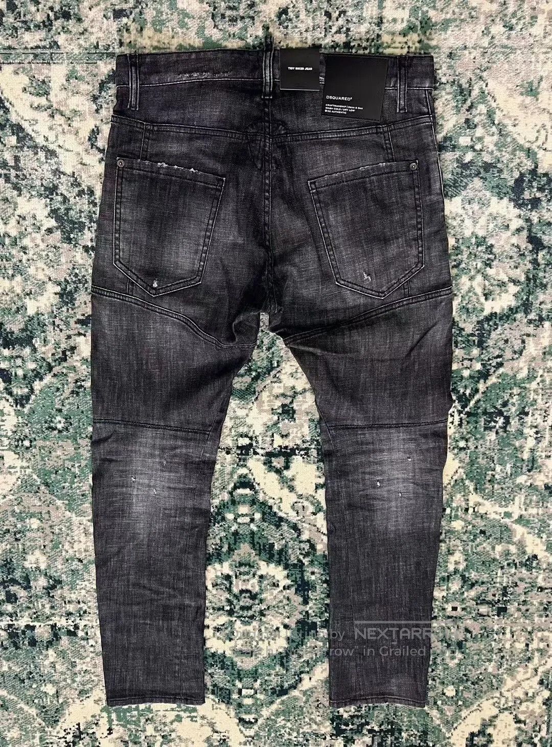 Dsquared2 dsquared2 black gray biker jeans. Size US 44 / EU 60 - 2 Thumbnail
