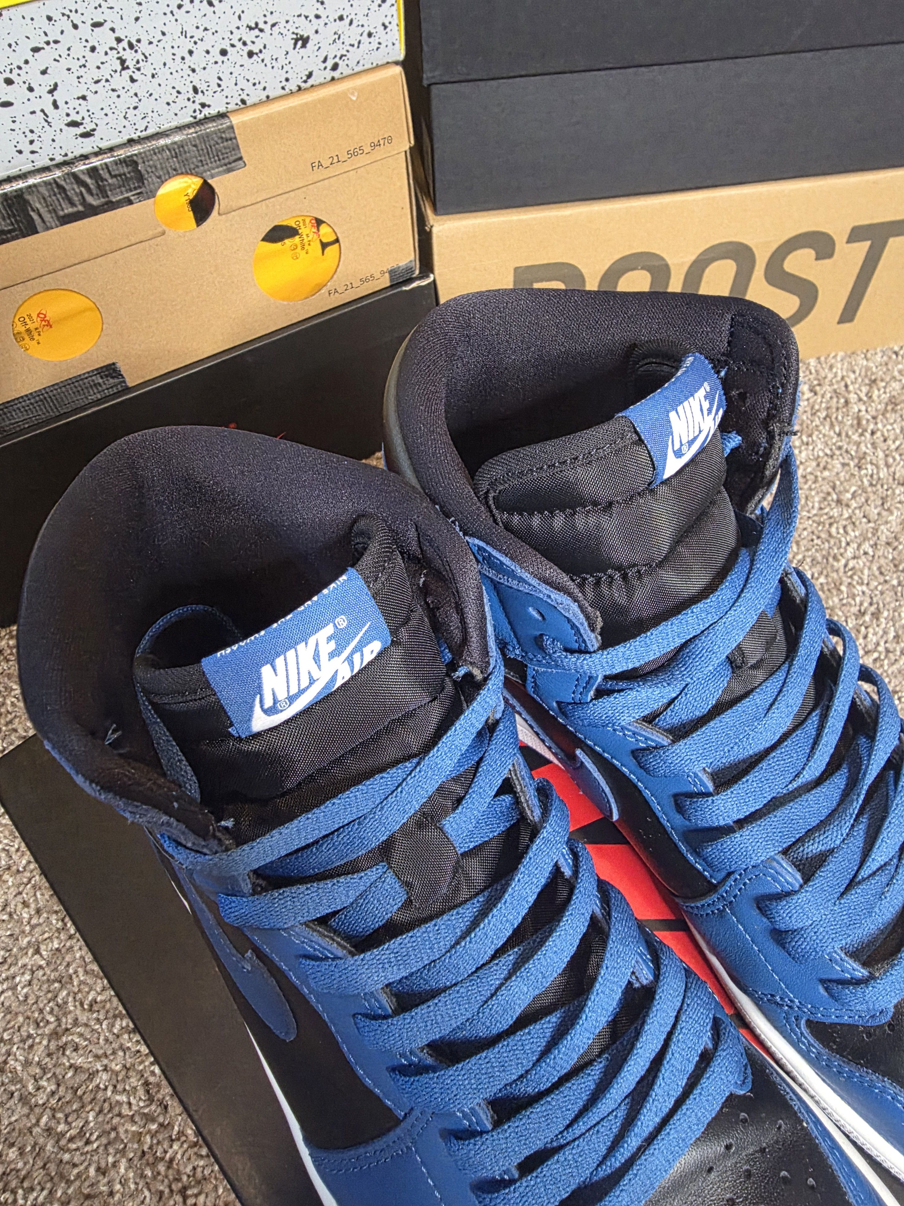 Jordan Brand Air Jordan 1 Dark Marina Blue Size US 11 / EU 44 - 8 Thumbnail