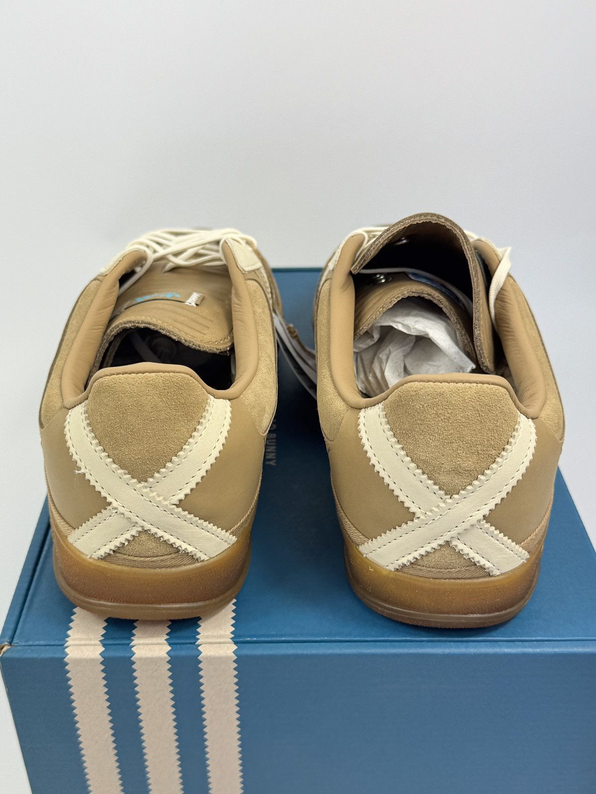 Adidas ADIDAS X MESSI X BAD BUNNY GAZELLIE SNEAKERS Size US 10.5 / EU 43-44 - 4 Thumbnail