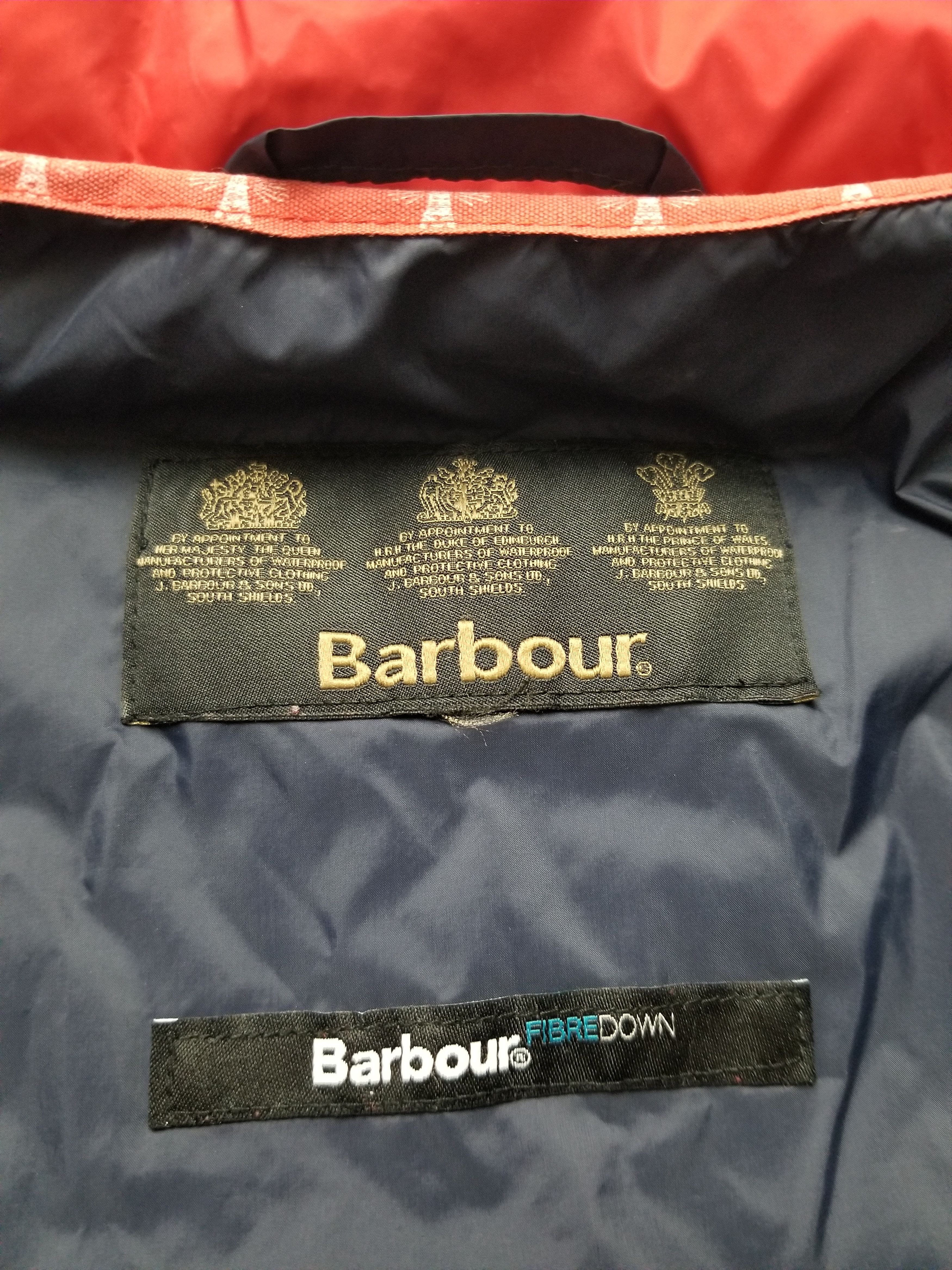 Barbour Barbour Chock Quilt Fibre Down Women Jacket Size L / US 10 / IT 46 - 15 Thumbnail