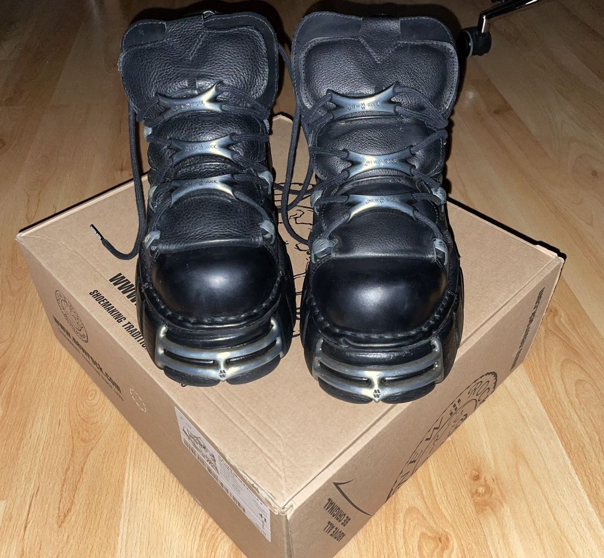 New Rock New Rock M-106-S1 ITALI NEGRO | Grailed