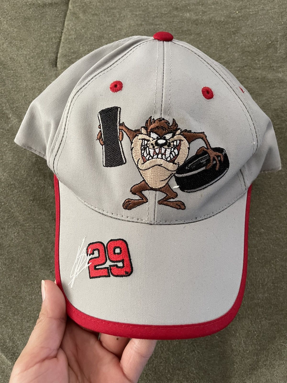 Chase Authentics Vintage Taz Race Hat Size ONE SIZE - 1 Thumbnail