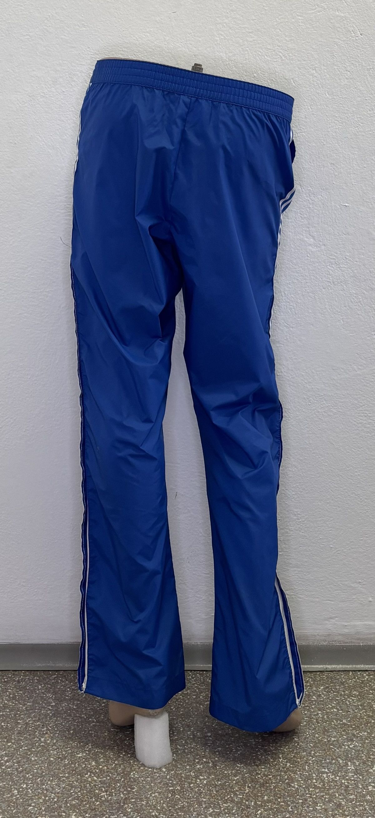Adidas × Vintage Adidas Originals Zip Vintage 80s blue Pants Size XS Size US 29 - 3 Thumbnail
