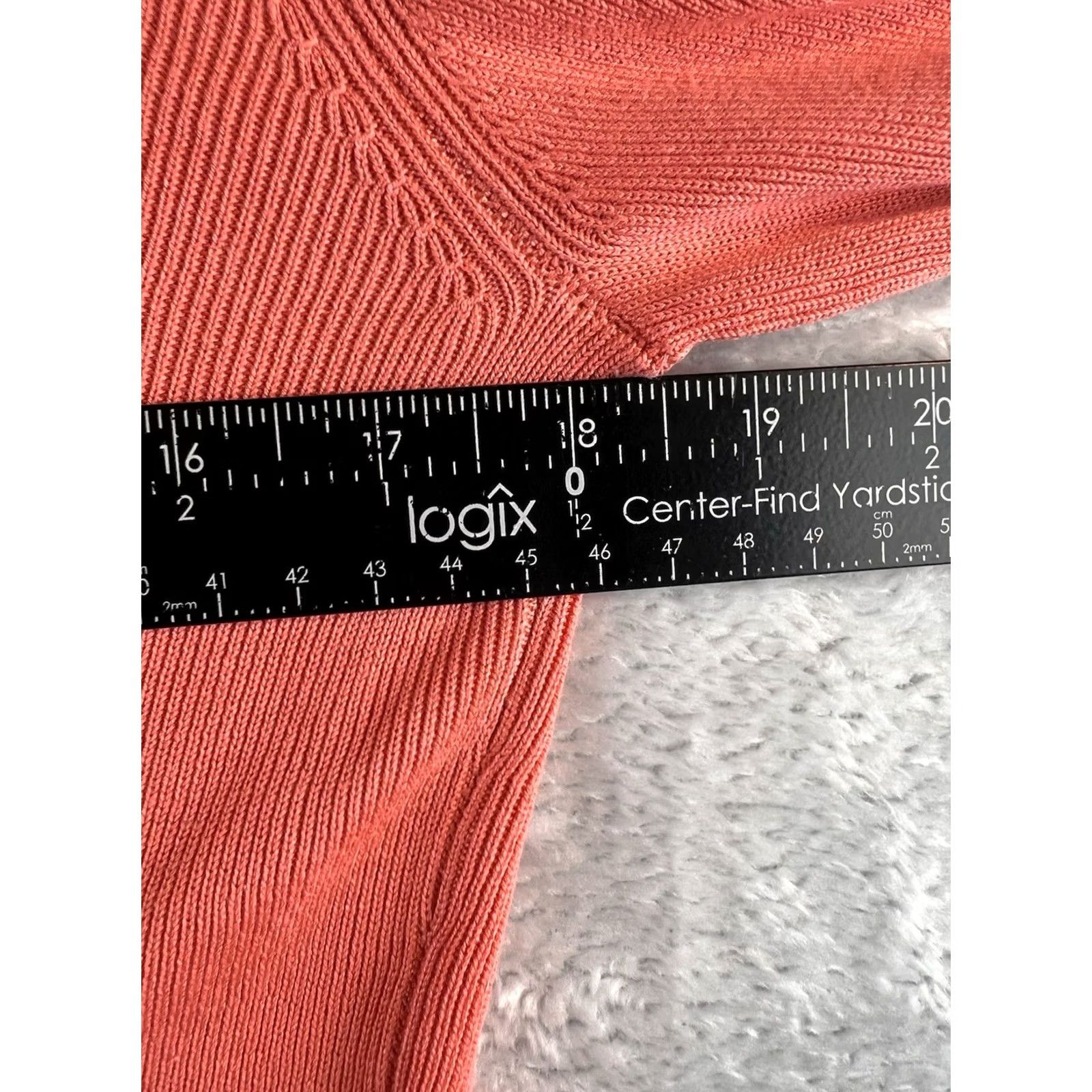Pendleton Pendleton Cardigan Sweater Womens S Petite Silk V-Neck Coral Preppy Labr Cozy Lightweight Size S / US 4 / IT 40 - 7 Thumbnail