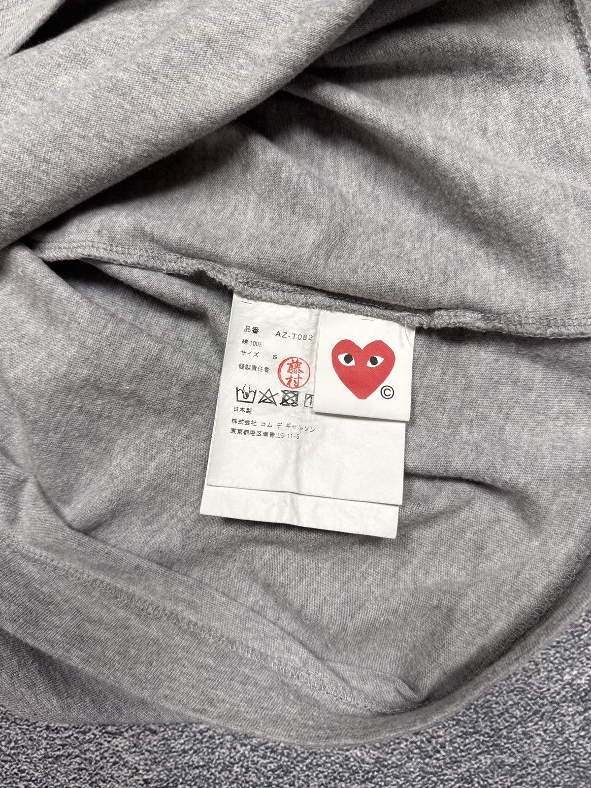 Comme des Garcons Comme Des Garçons PLAY Tee Size US S / EU 44-46 / 1 - 6 Thumbnail