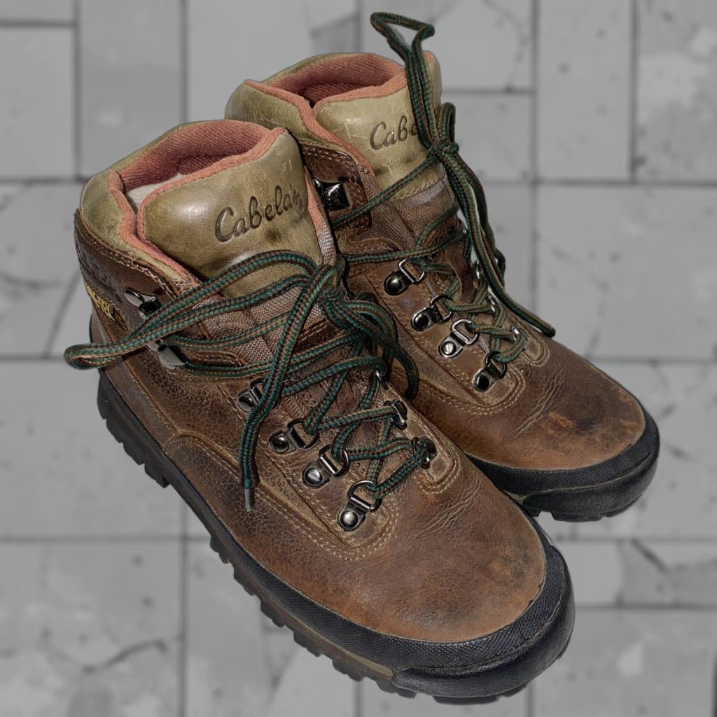 Vintage Cabela’s Boots Ankle Women Gore-Tex Leather Brown 7.5B Casual Shoes Women's Size 7.5 Brown Gore-Tex Ankle Boots Size US 7.5 / IT 37.5 - 1 Thumbnail