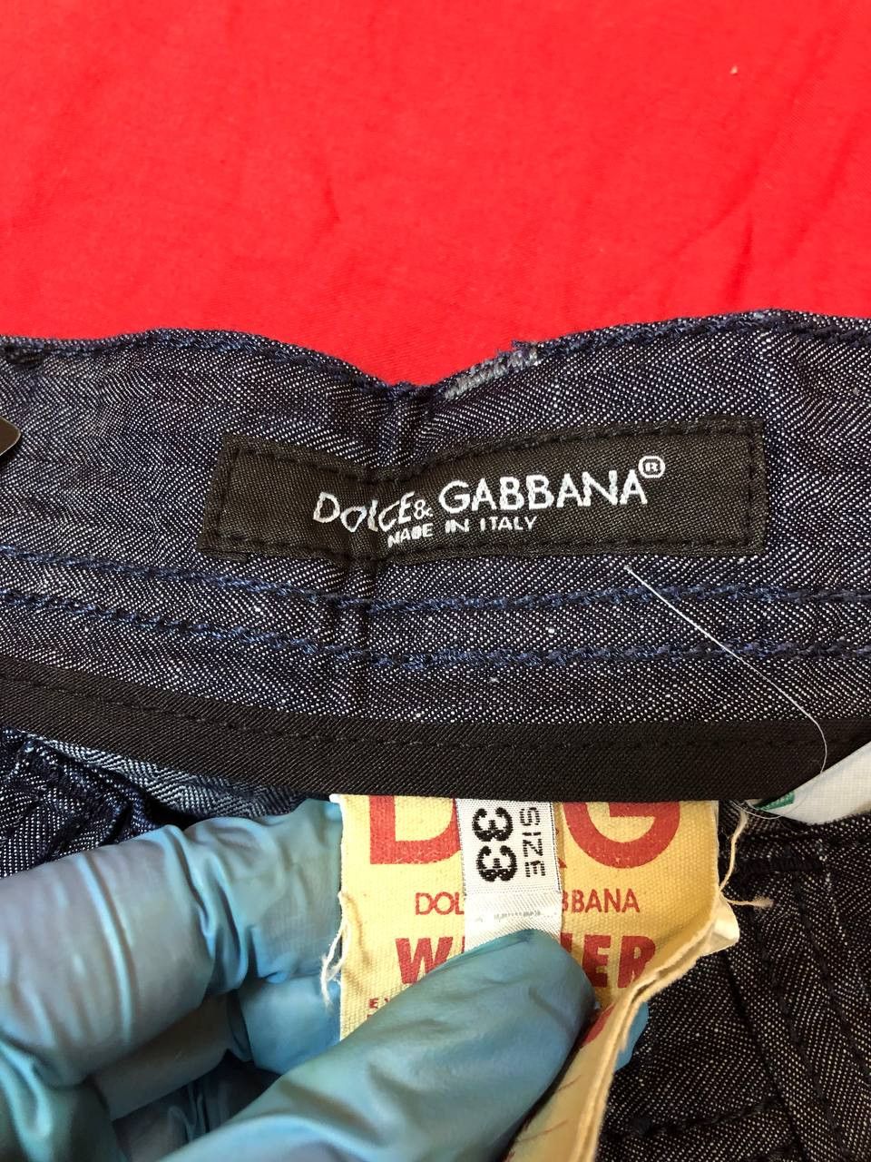 Dolce & Gabbana DOLCE & GABBANA distressed denim pants with logo Size US 33 - 3 Thumbnail
