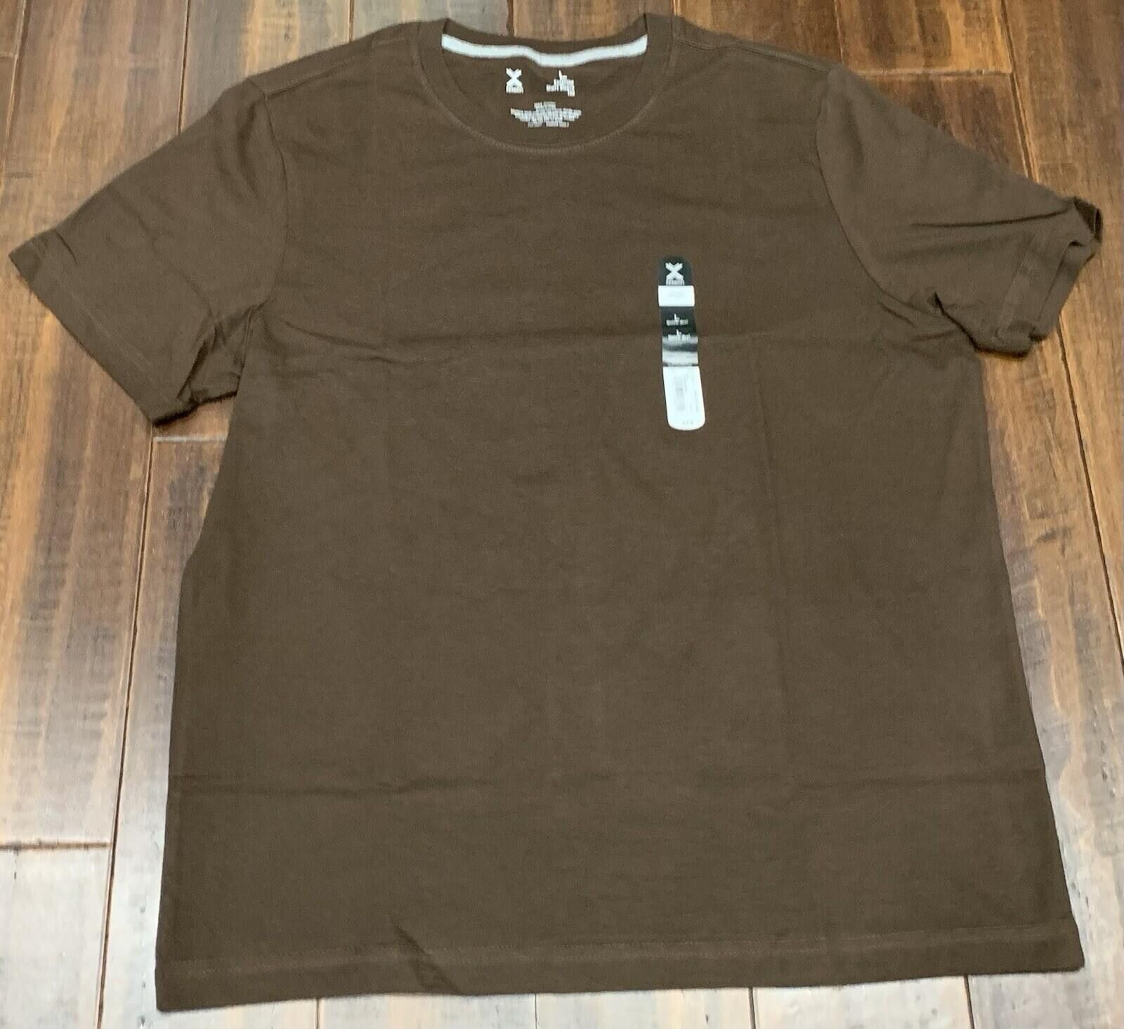 Other Men's Large Brown Crew Neck Short Sleeve T-Shirt Size US L / EU 52-54 / 3 - 9 Thumbnail