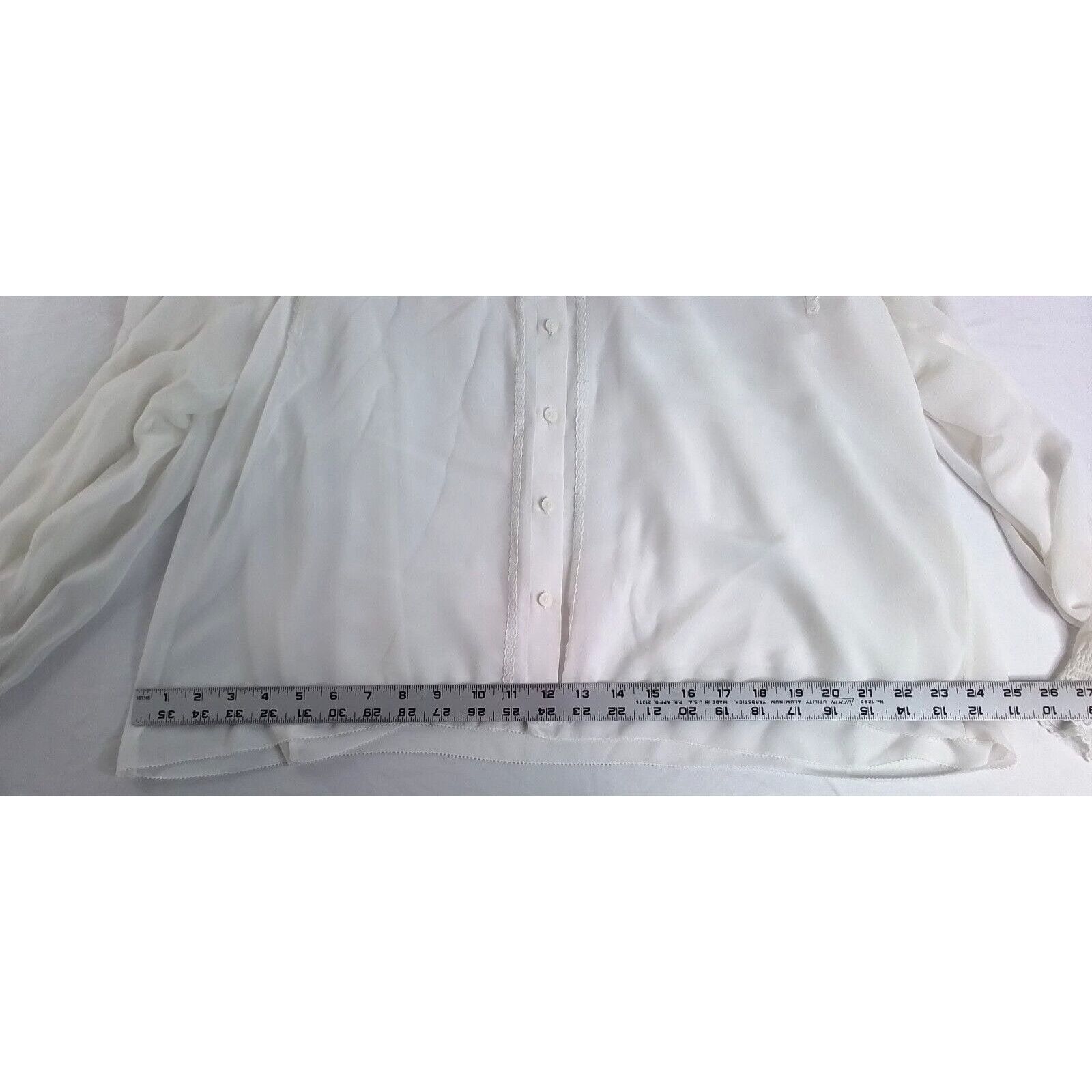 Other Wilfred Blouse Women's Size XL White NWT #W3310 Size XL / US 12-14 / IT 48-50 - 17 Thumbnail