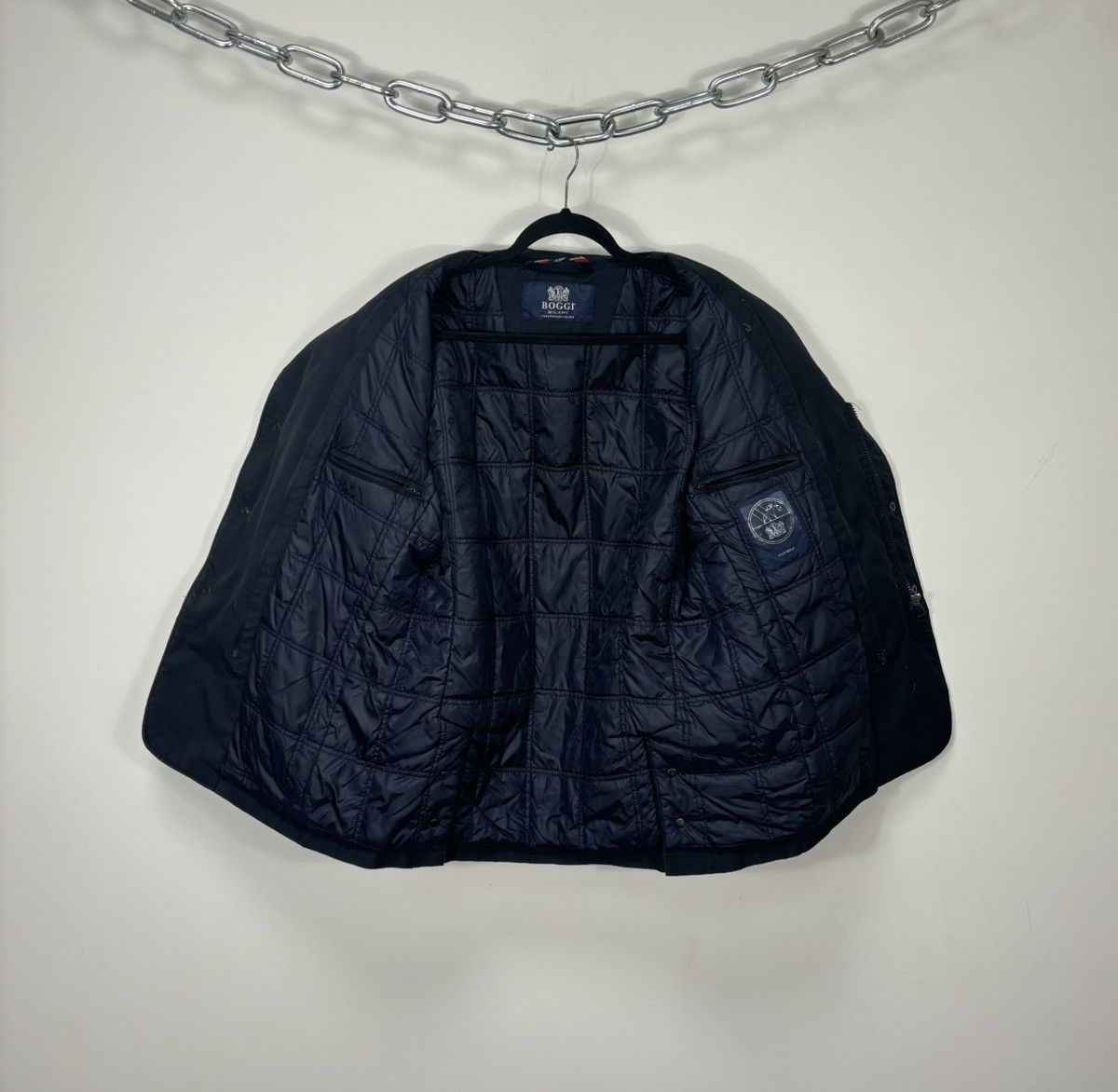 Boggi Boggi Rain Stop System Men’s Pockets Luxury Jacket Coat Size US L / EU 52-54 / 3 - 2 Thumbnail
