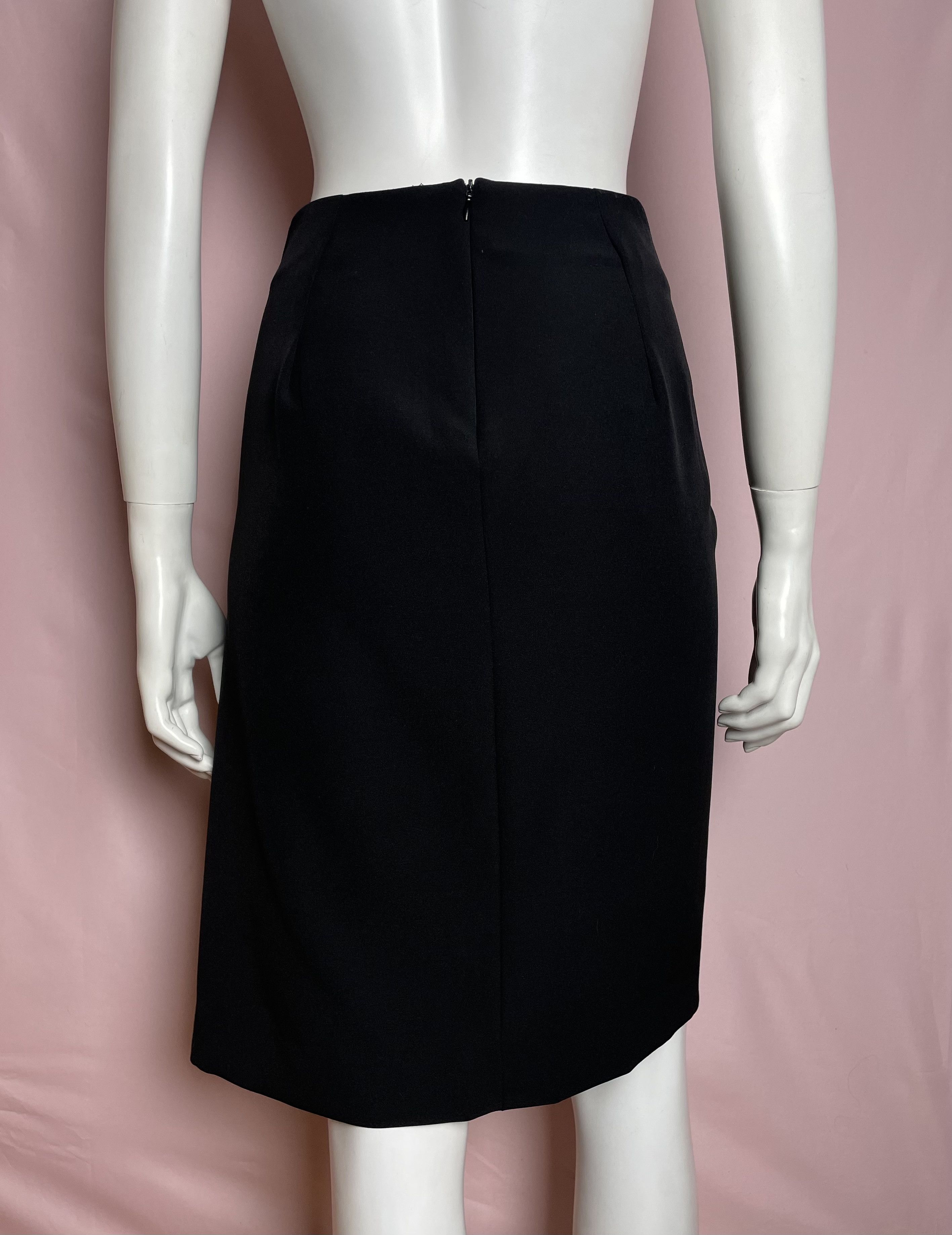 Cop Copine Cop Copine Pistols Black Elegant Skirt Size EU38 Size 27" / US 4 / IT 40 - 6 Thumbnail