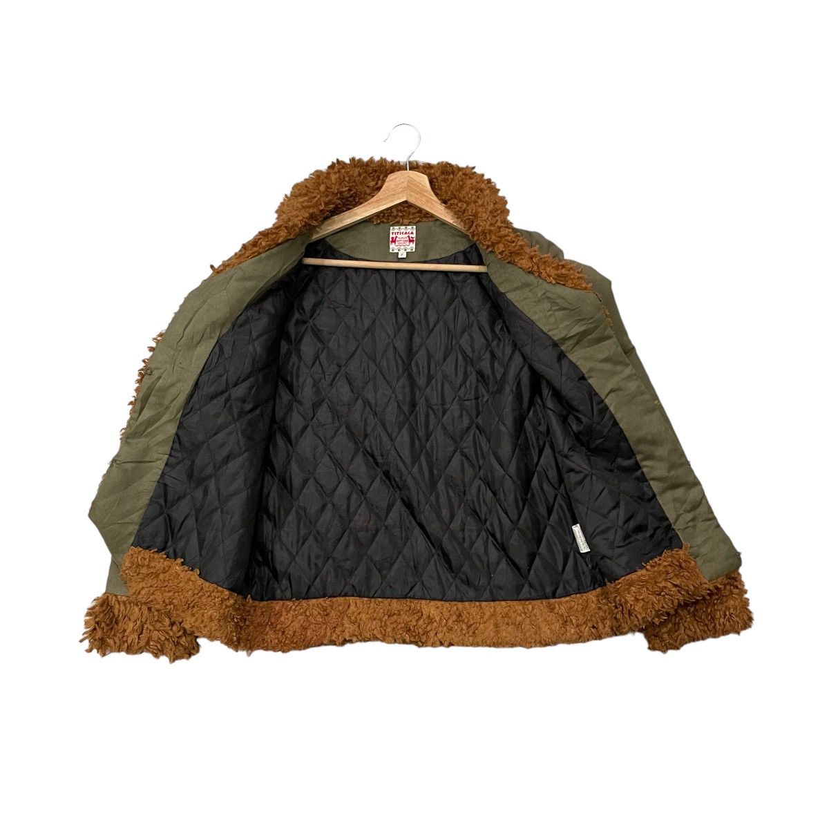 Japanese Brand Vintage Titicaca Knitted Design Hook Buttons Jacket Size US M / EU 48-50 / 2 - 18 Thumbnail