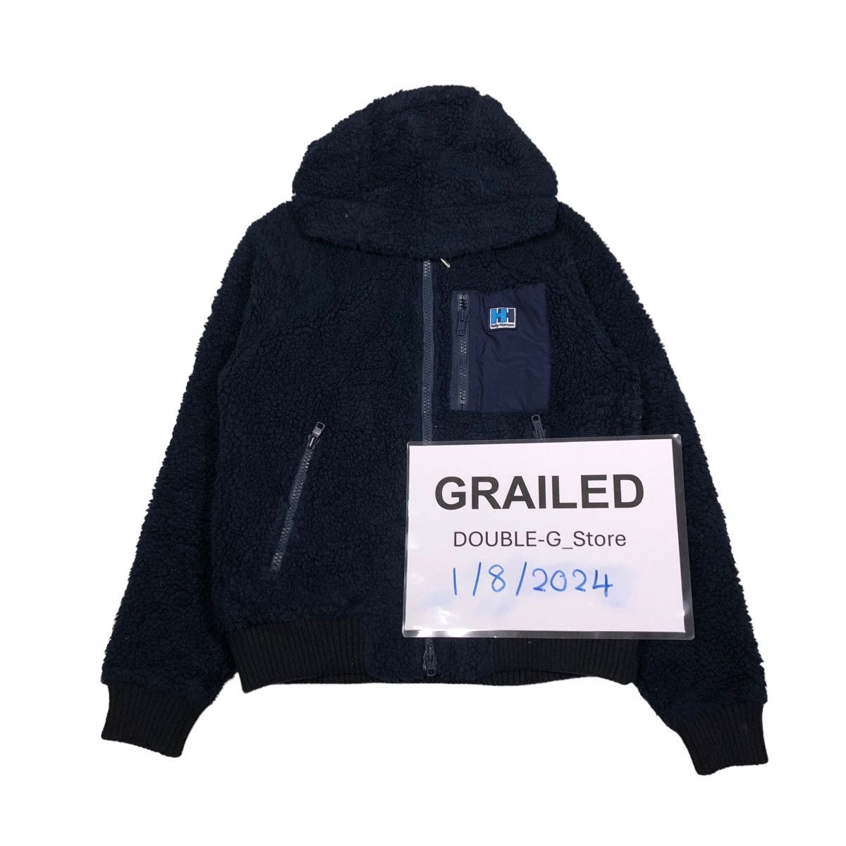 Helly Hansen × Japanese Brand × Vintage 📌VINTAGE FLEECE JACKET ZIPPER HELLY HANSEN JAPAN Size L / US 10 / IT 46 - 1 Thumbnail
