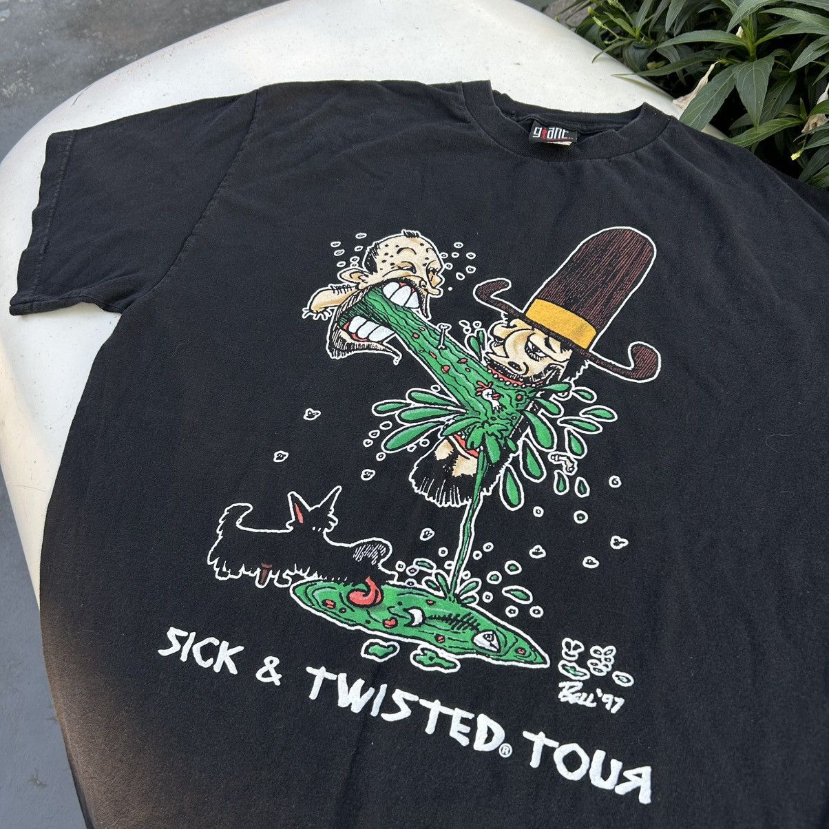 Band Tees Vintage korn 1997 sick & twisted Size US XL / EU 56 / 4 - 6 Thumbnail