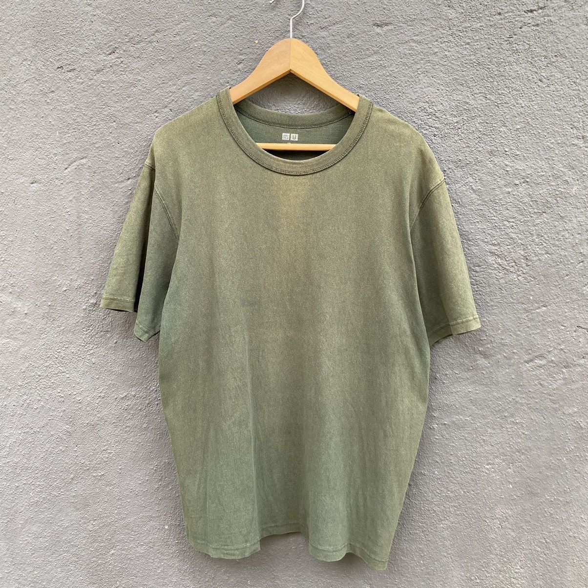 Lemaire × Uniqlo Thrashed Faded Lemaire x Uniqlo ERD GRUNGE PLAIN TEE Size US XL / EU 56 / 4 - 1 Thumbnail