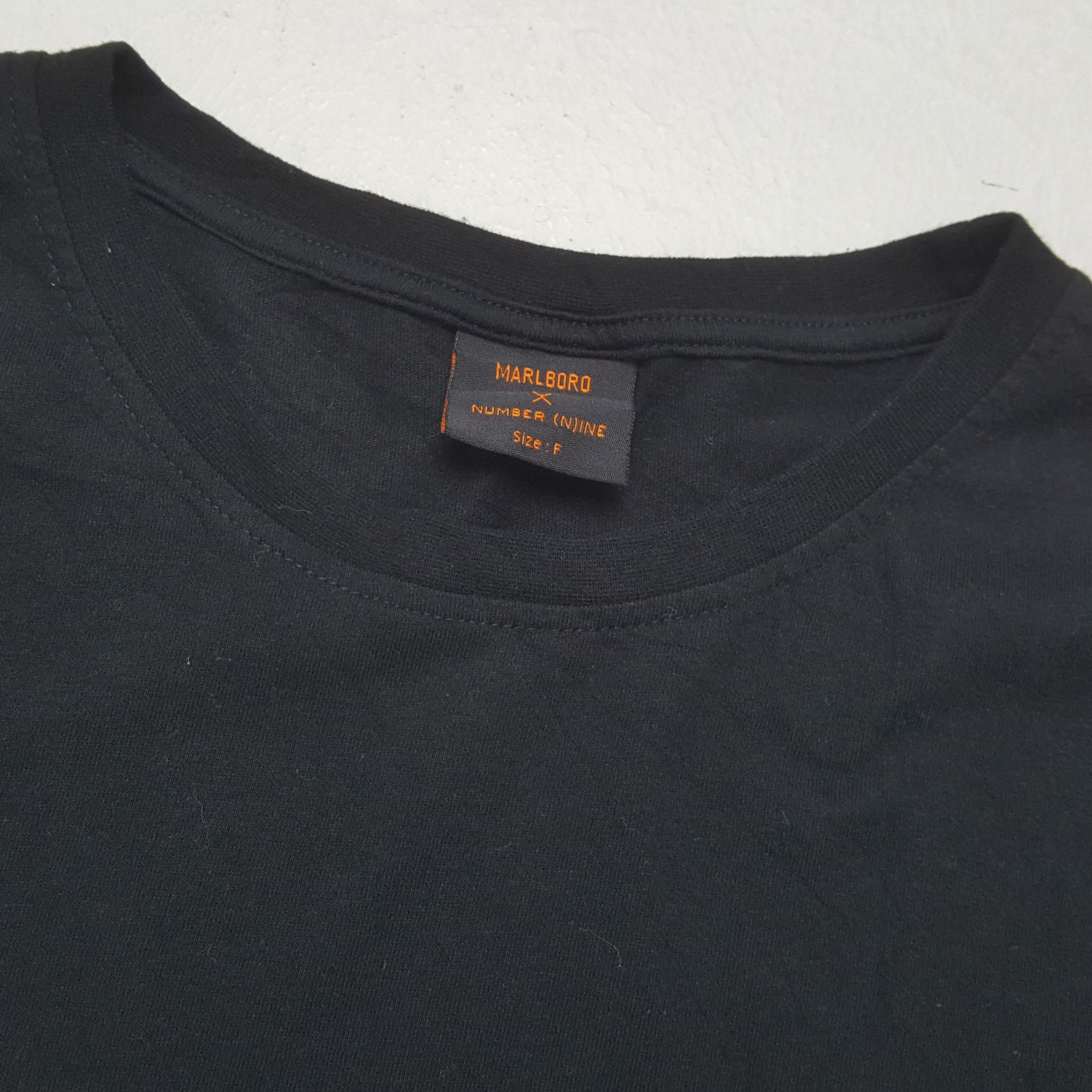 Marlboro × Number (N)ine × Vintage Vintage MARLBORO x NUMBER (N)INE Japanese Brand T-Shirts Size US L / EU 52-54 / 3 - 7 Thumbnail