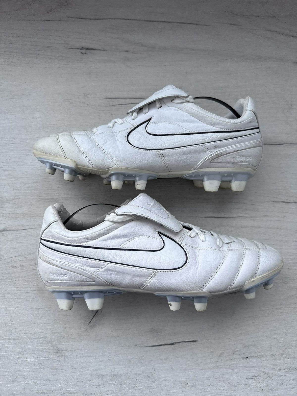 Nike × Vintage Nike Tiempo Legend Zoom Air Leather Football Cleats Boots Size US 9 / EU 42 - 6 Thumbnail