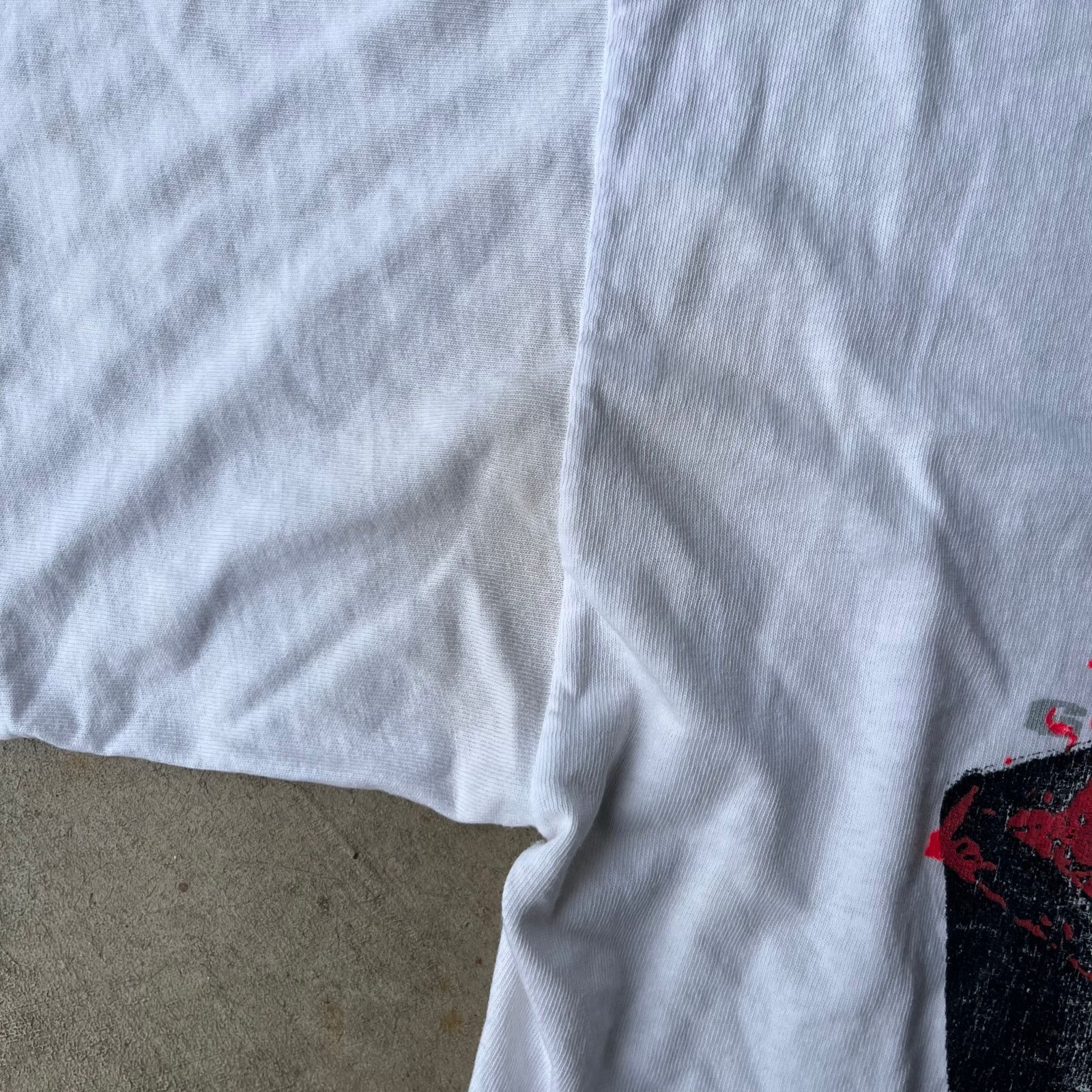 Vintage Nike Charles Barkley Fined WHITE Shirt Size Large Vintage Size US L / EU 52-54 / 3 - 5 Thumbnail