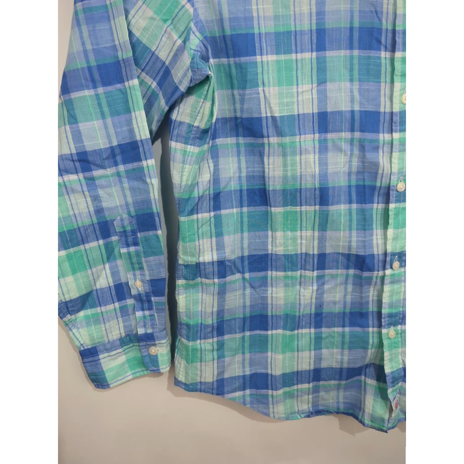 Vineyard Vines Vineyard Vines Mens Shirt Murray Button Down Long Sleeve Plaid Classic Fit Multicolor Blue CSVC? Size US L / EU 52-54 / 3 - 6 Thumbnail