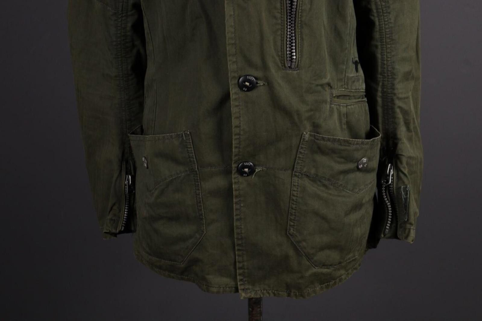 G-Star G Star Tex Blade Khaki Multipocket Cargo Jacket Size M Size M / US 6-8 / IT 42-44 - 3 Thumbnail
